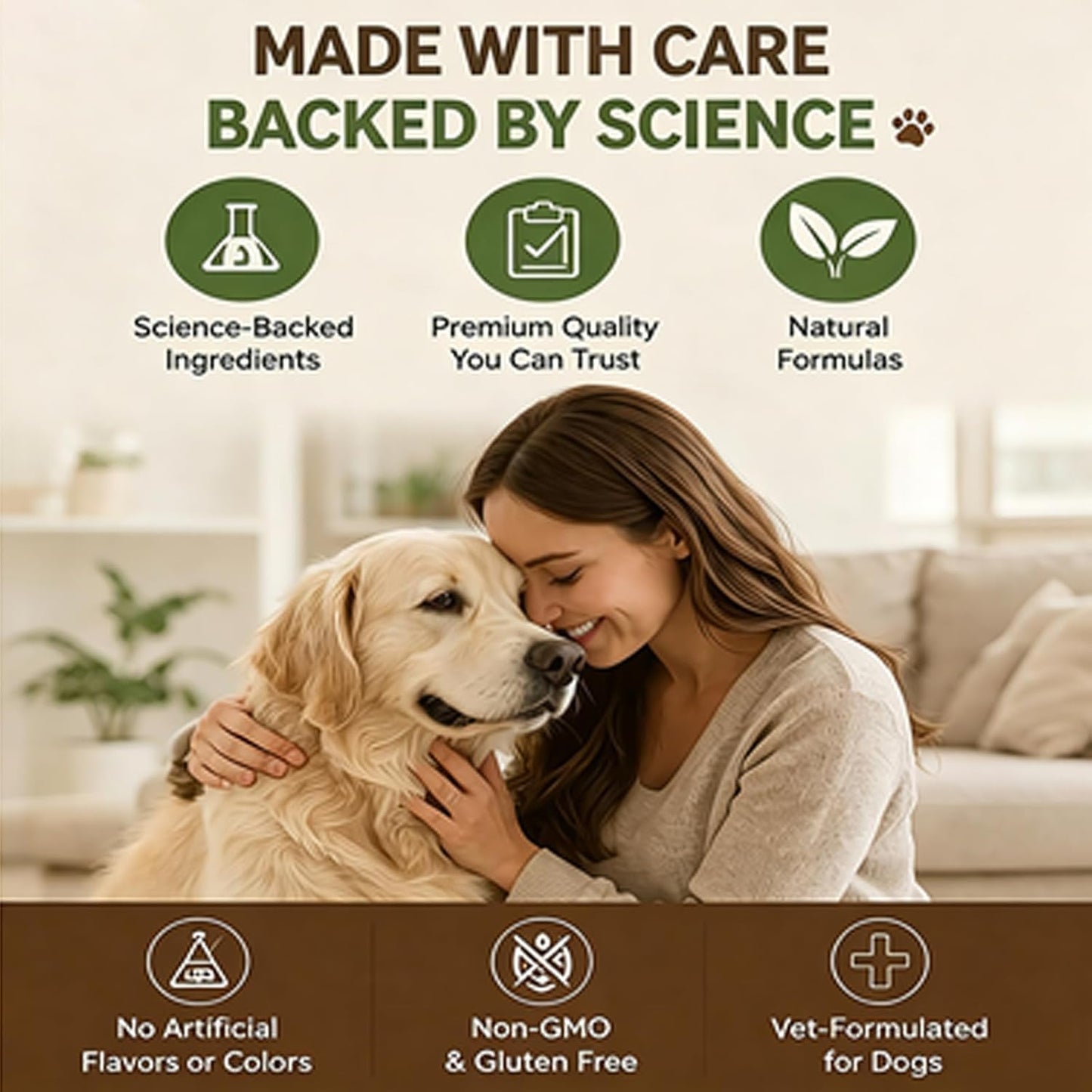 Pupganics Multivitamin Daily Soft Chews, Chicken Flavor, 60 Soft Chews