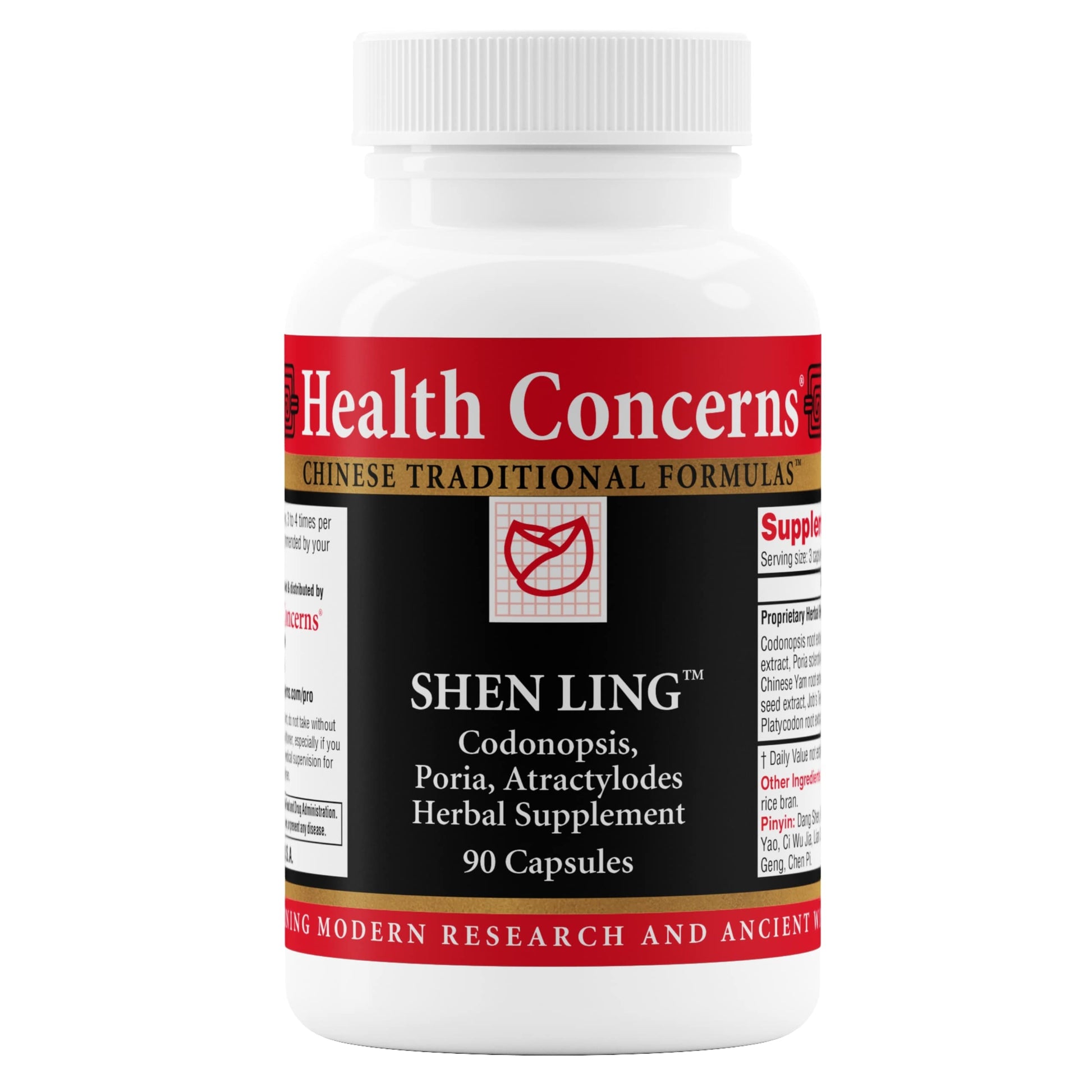 Health Concerns Shen Ling Digestive Support & Upset Stomach Relief Supplement 90 Capsules