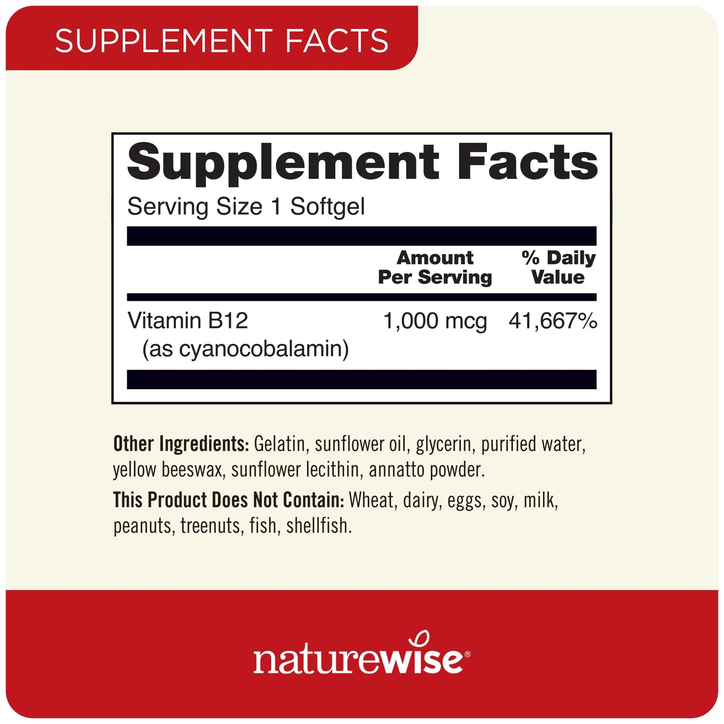 NatureWise Vitamin D3 2000IU Softgels 360 Count and Vitamin B12 1000mcg Softgels 60 Count