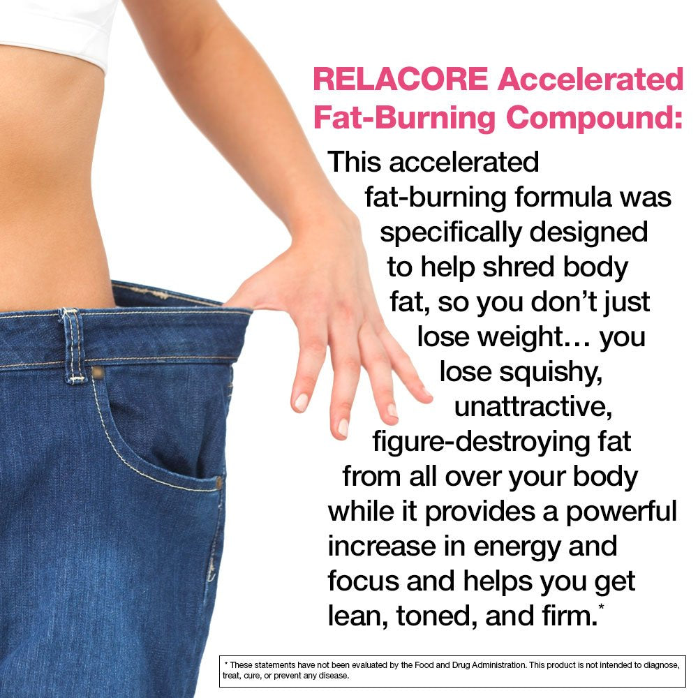 Relacore Ultimate Super Fat-Burning Belly Bulge Kit Capsules 105 Count