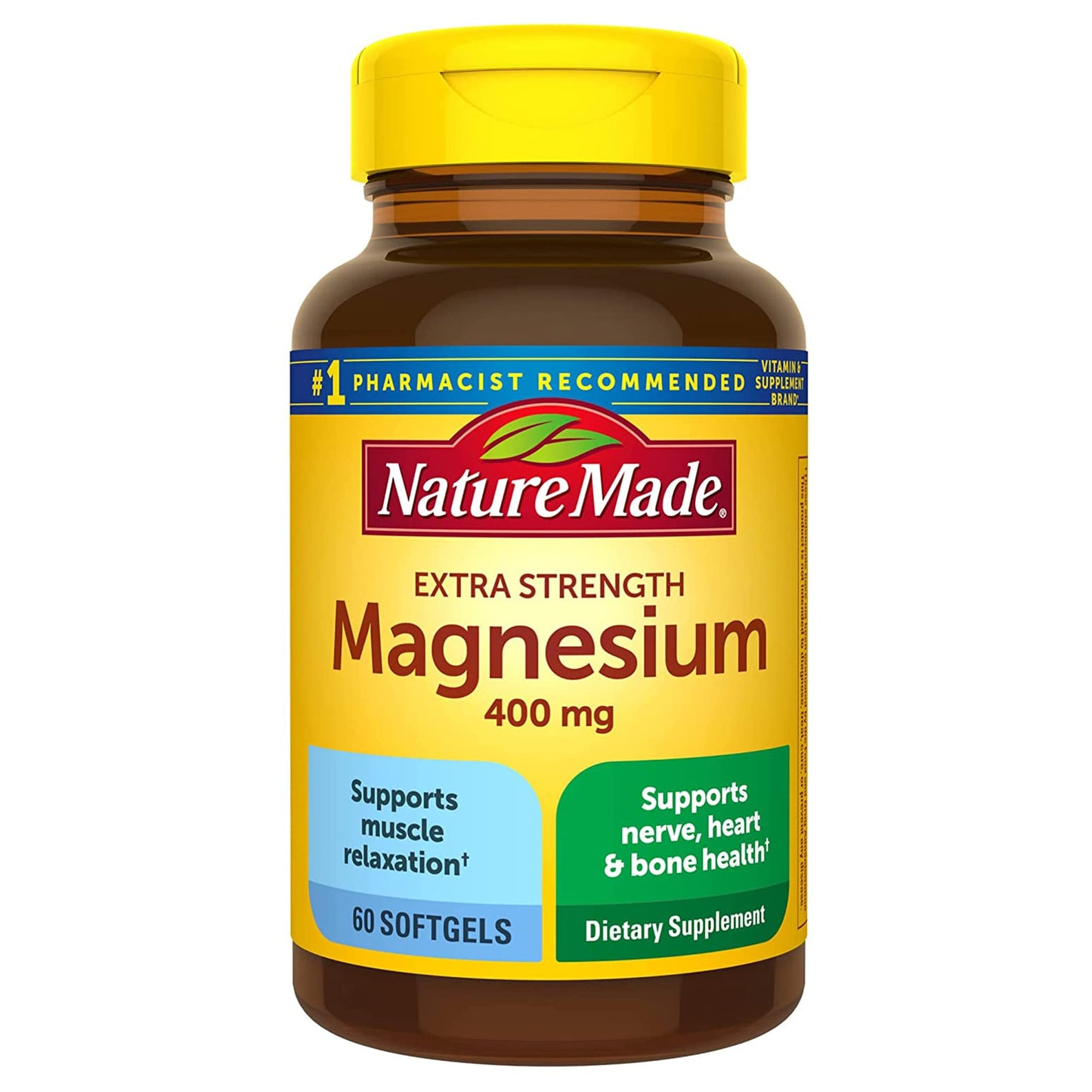 Nature Made Extra Strength Magnesium Oxide 400 mg 59 Softgels