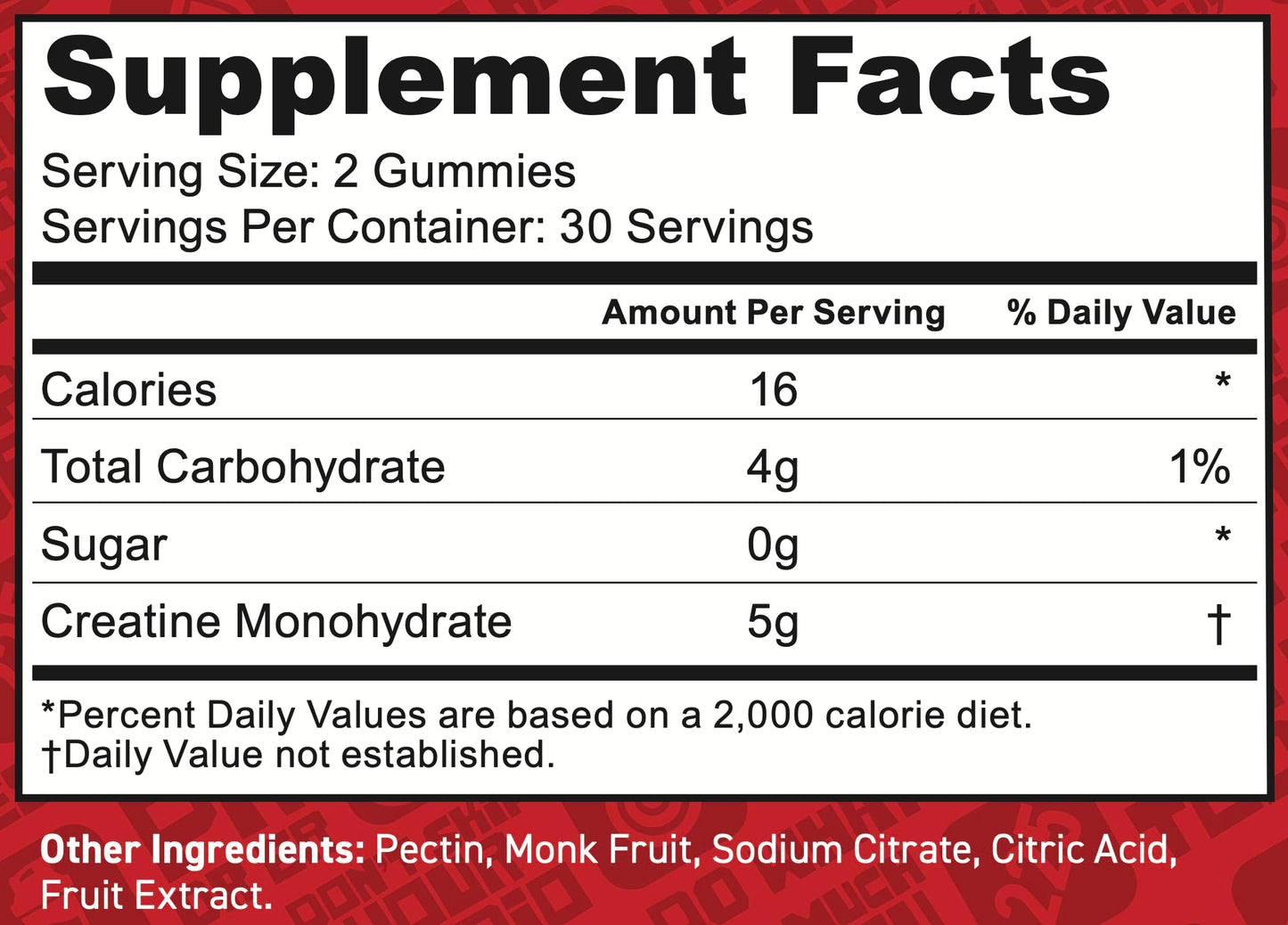 FloHydro Creatine Gummies 60 Count