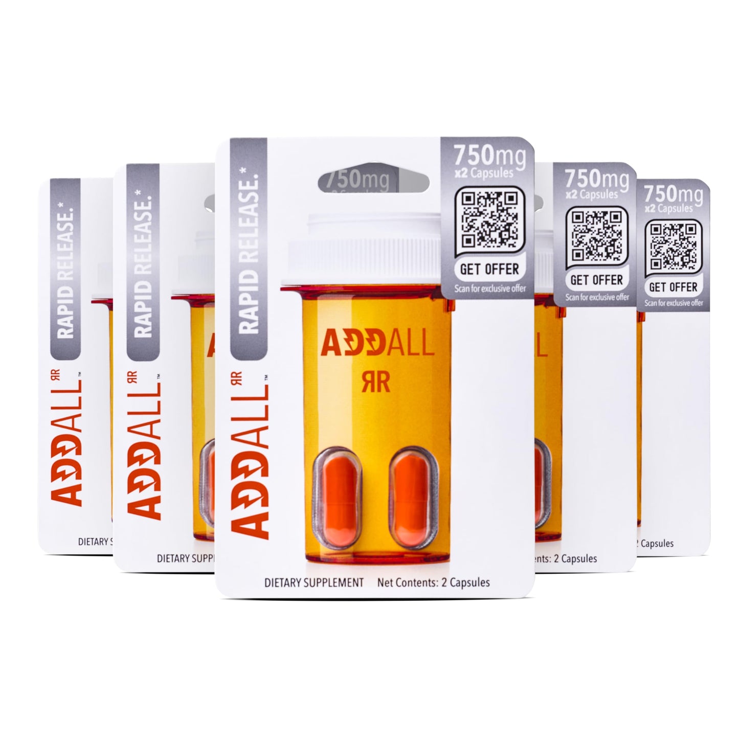 Addall Rapid Release Supplement Capsule, 2 Count
