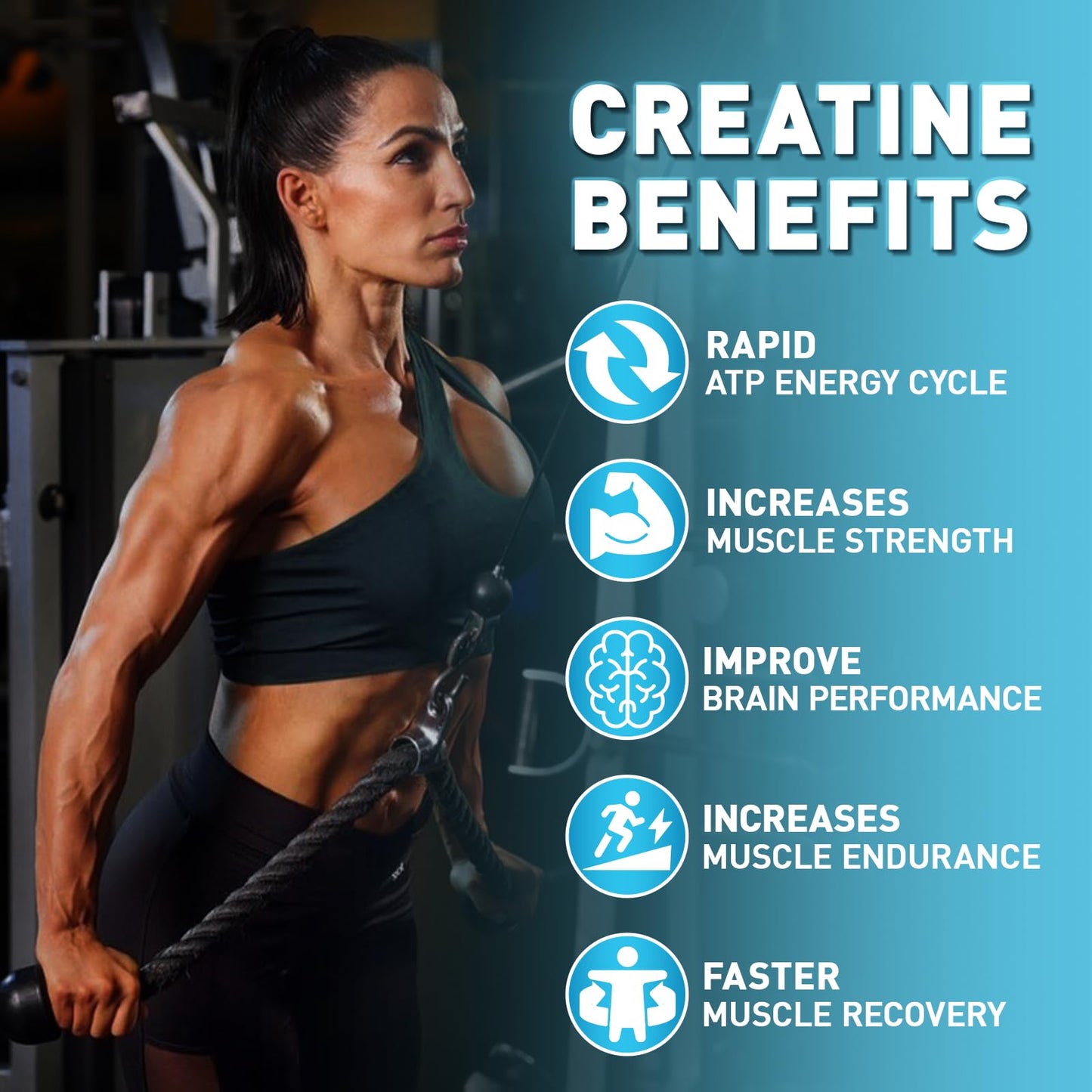 DRZIHOOCH Creatine Monohydrate Gummies 240 Gummies