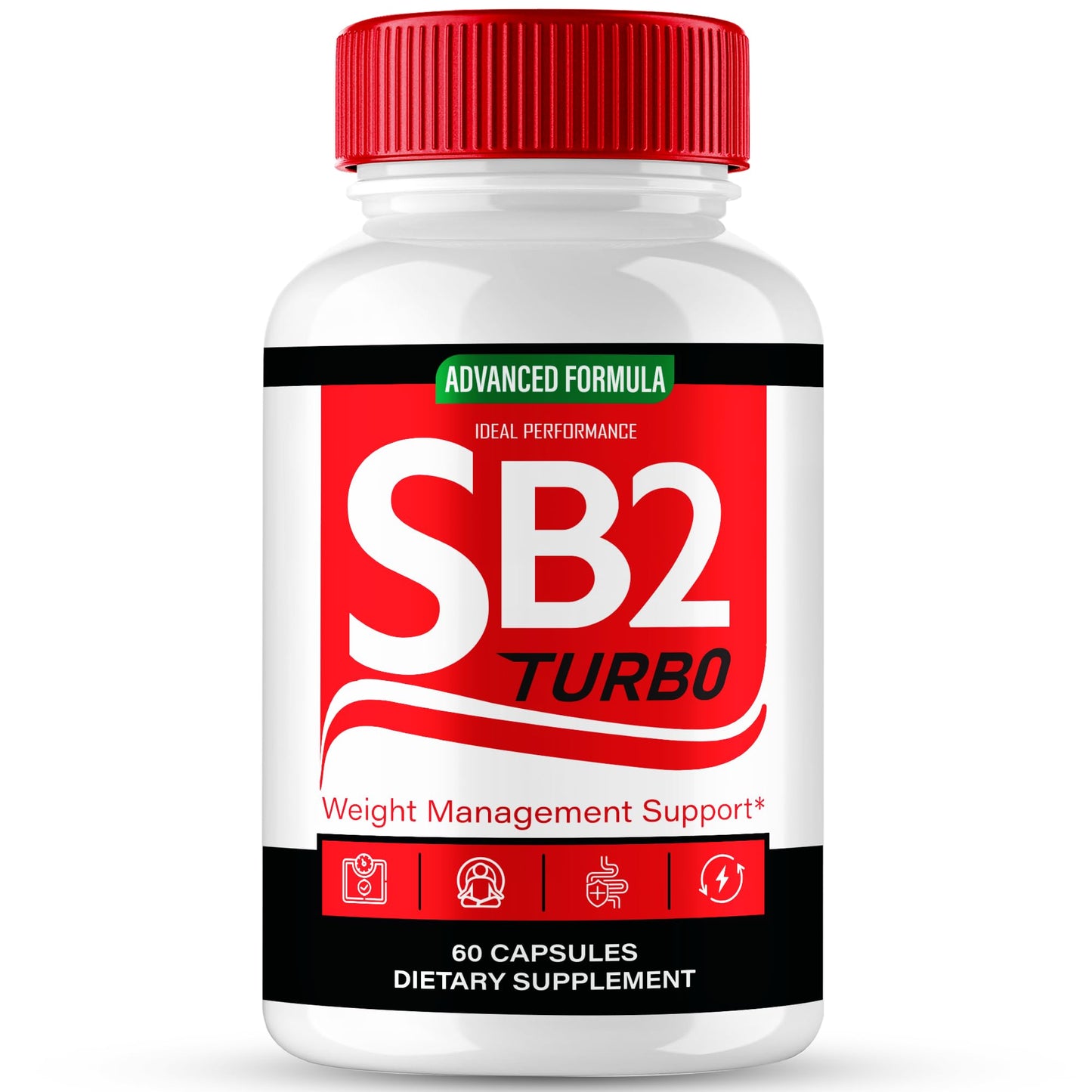 IDEAL PERFORMANCE SB2 Turbo Capsules, 60 Capsules
