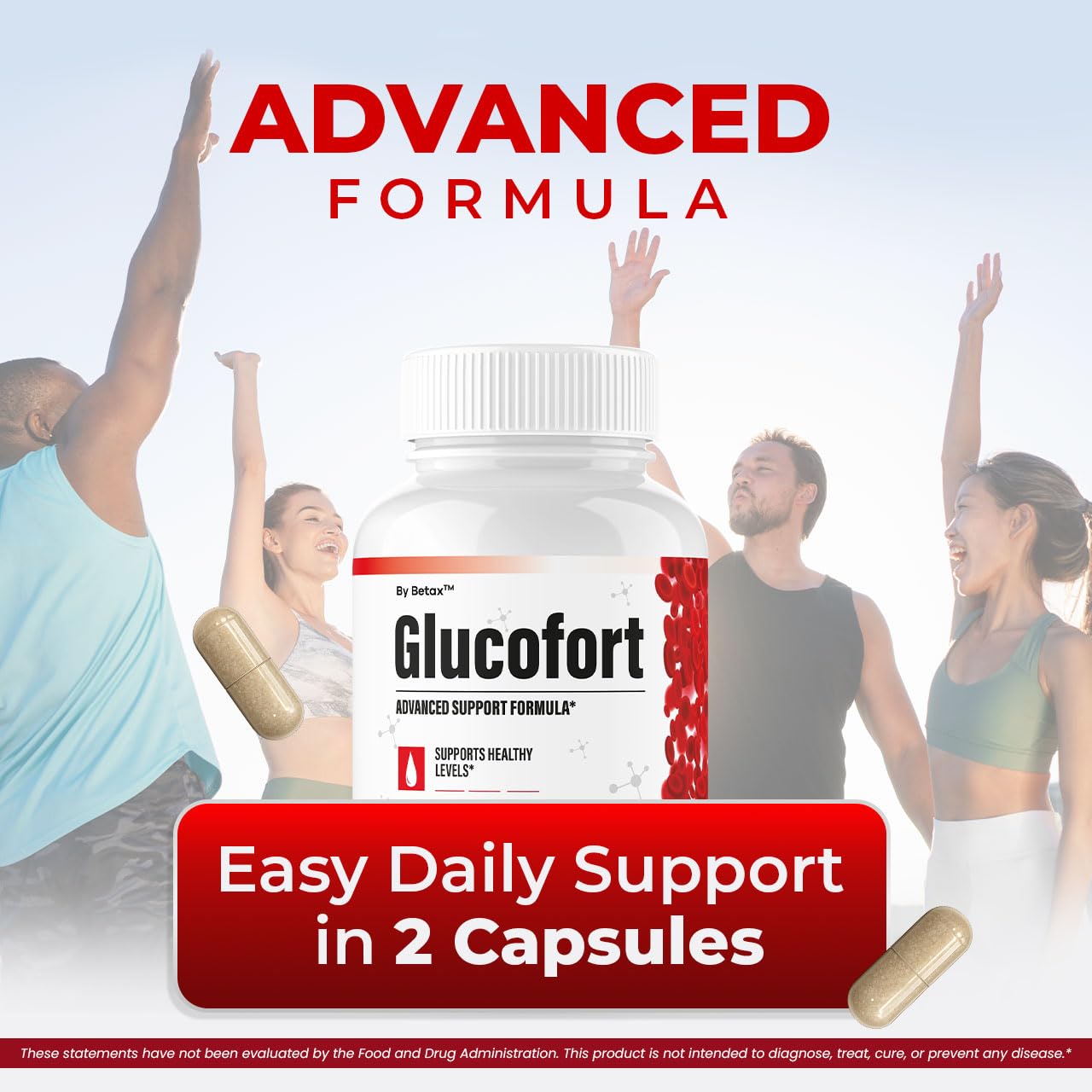 BetaX Glucofort Capsules, 60 Capsules