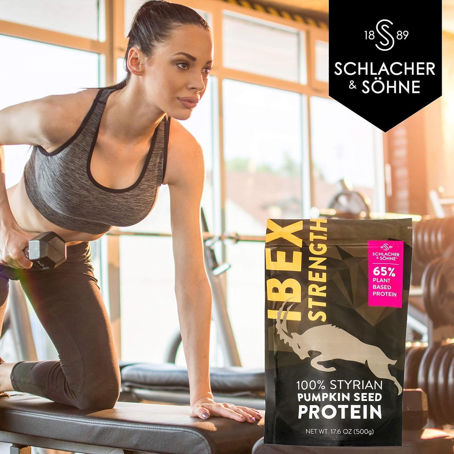 S SCHLACHER & SÖHNE SS 1889 Styrian Pumpkin Seed Protein Powder, 2 Pack