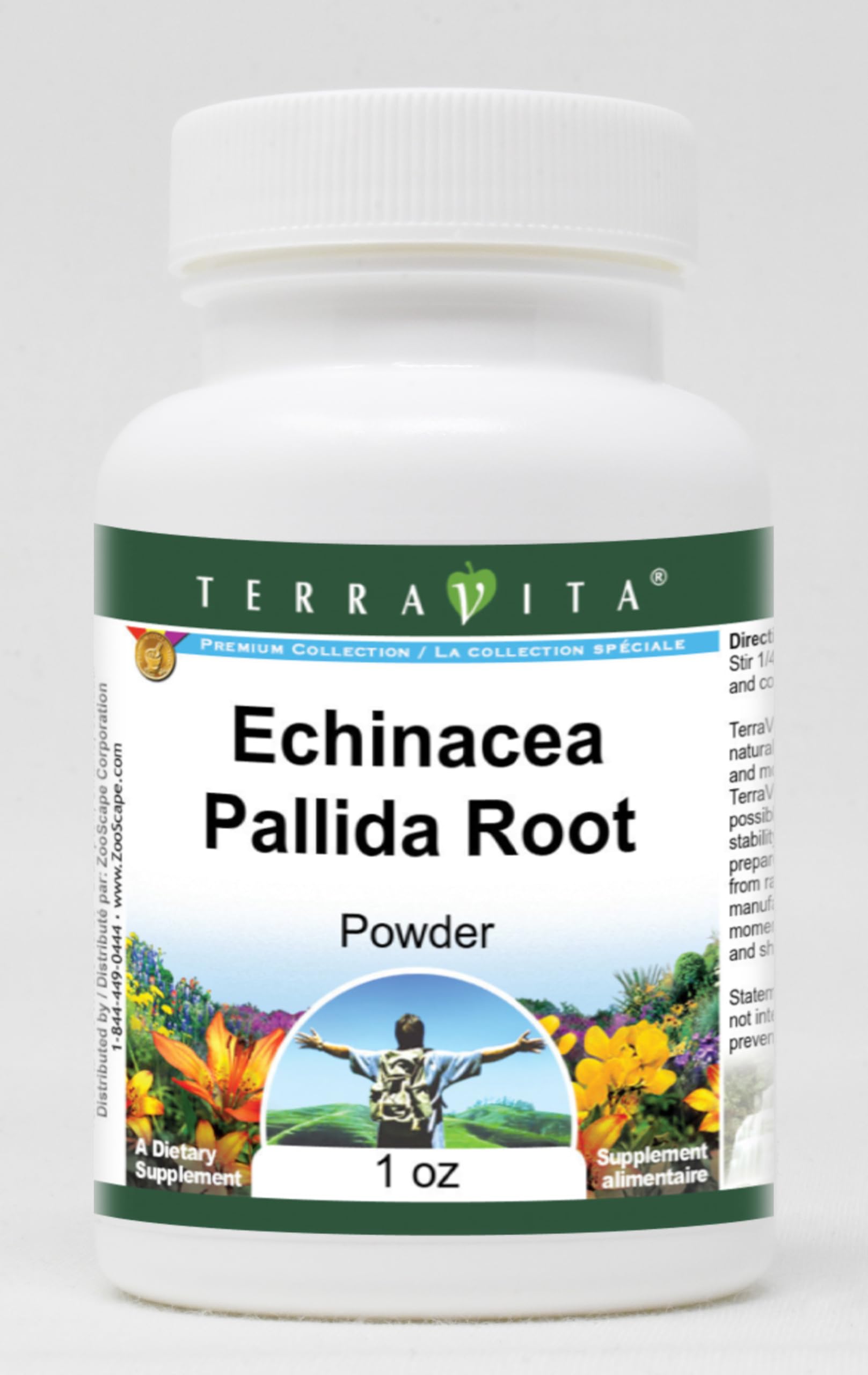 Terravita Echinacea Pallida Root Powder, 3 Pack