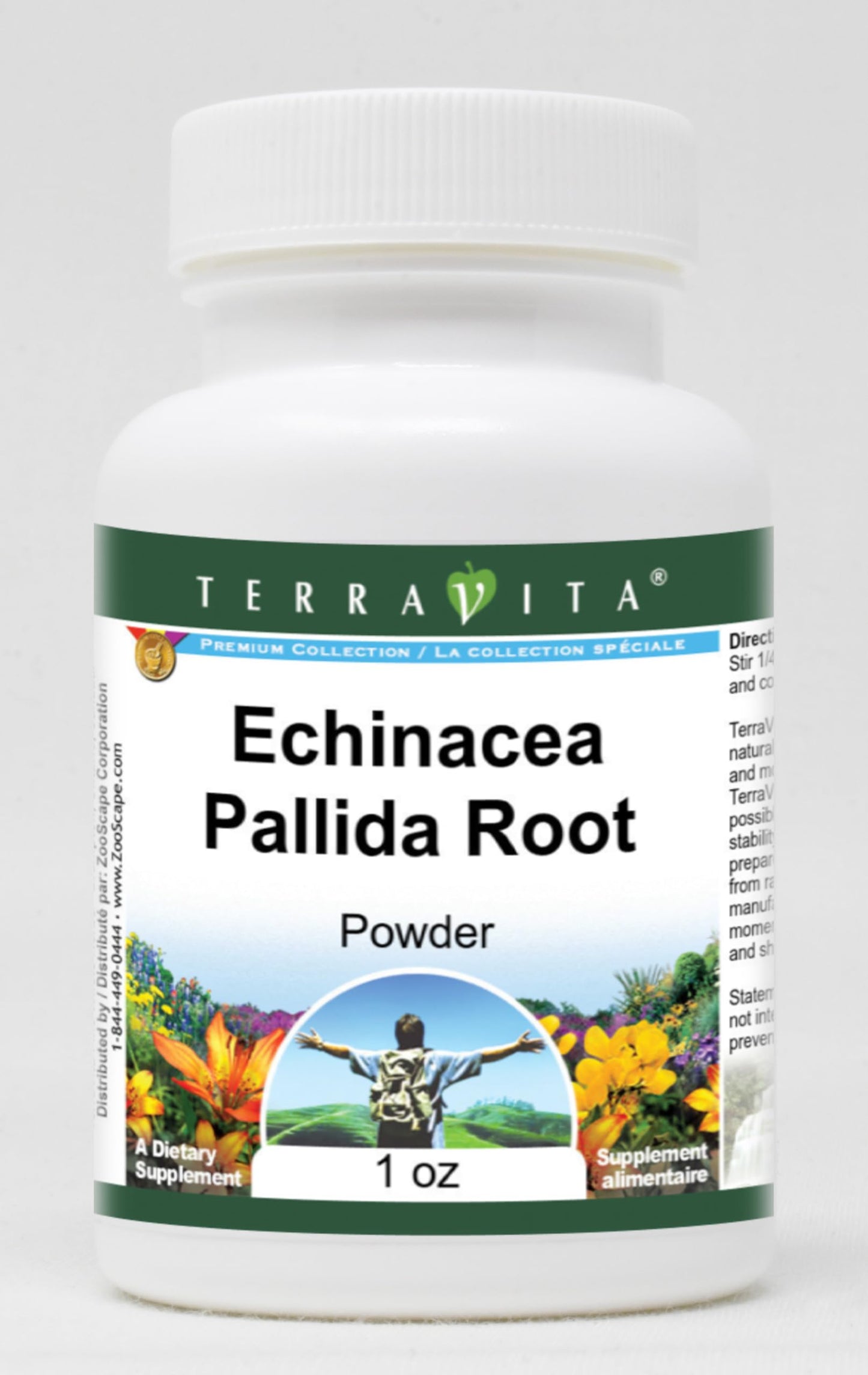 Terravita Echinacea Pallida Root Powder, 1 oz