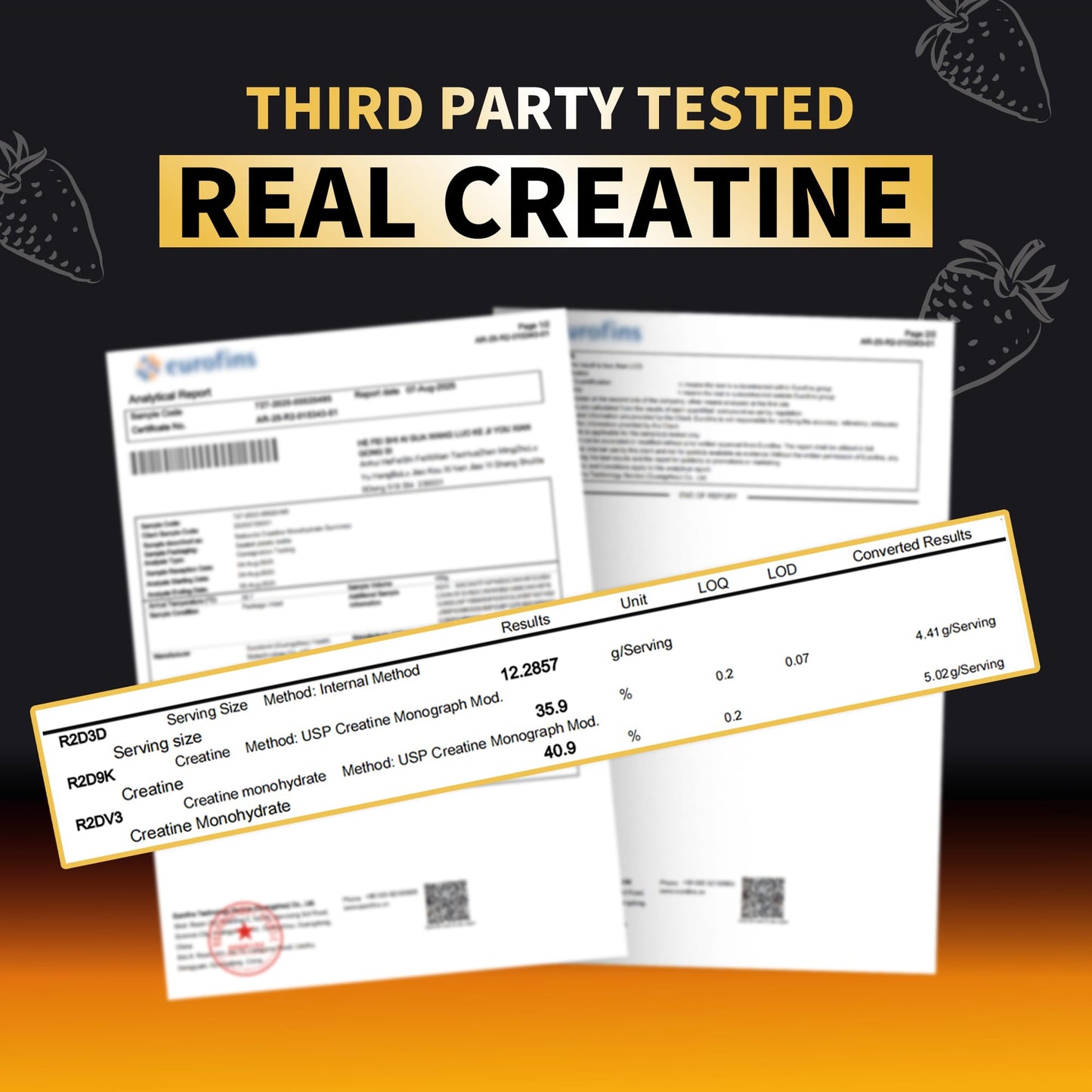Nutravita Creatine Monohydrate Gummy 120 Count