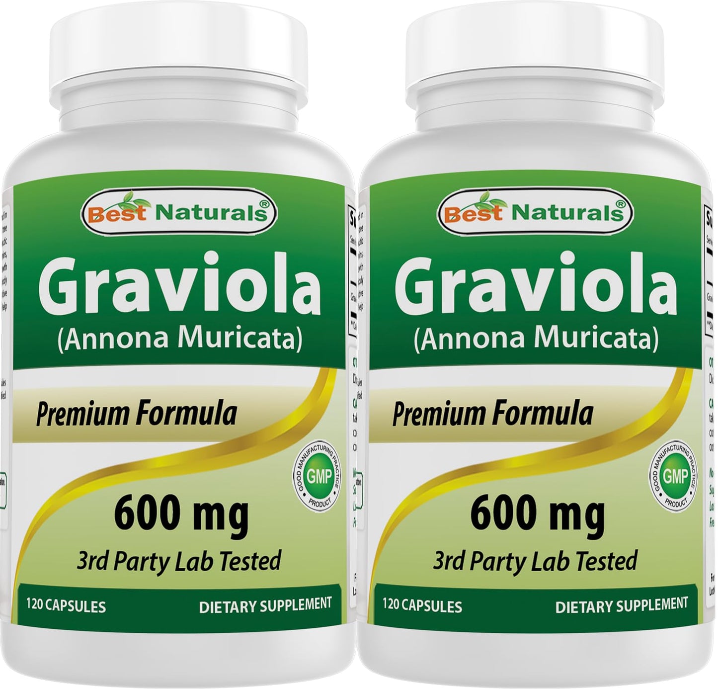 Best Naturals Graviola Annona Muricata Capsules 240 Count