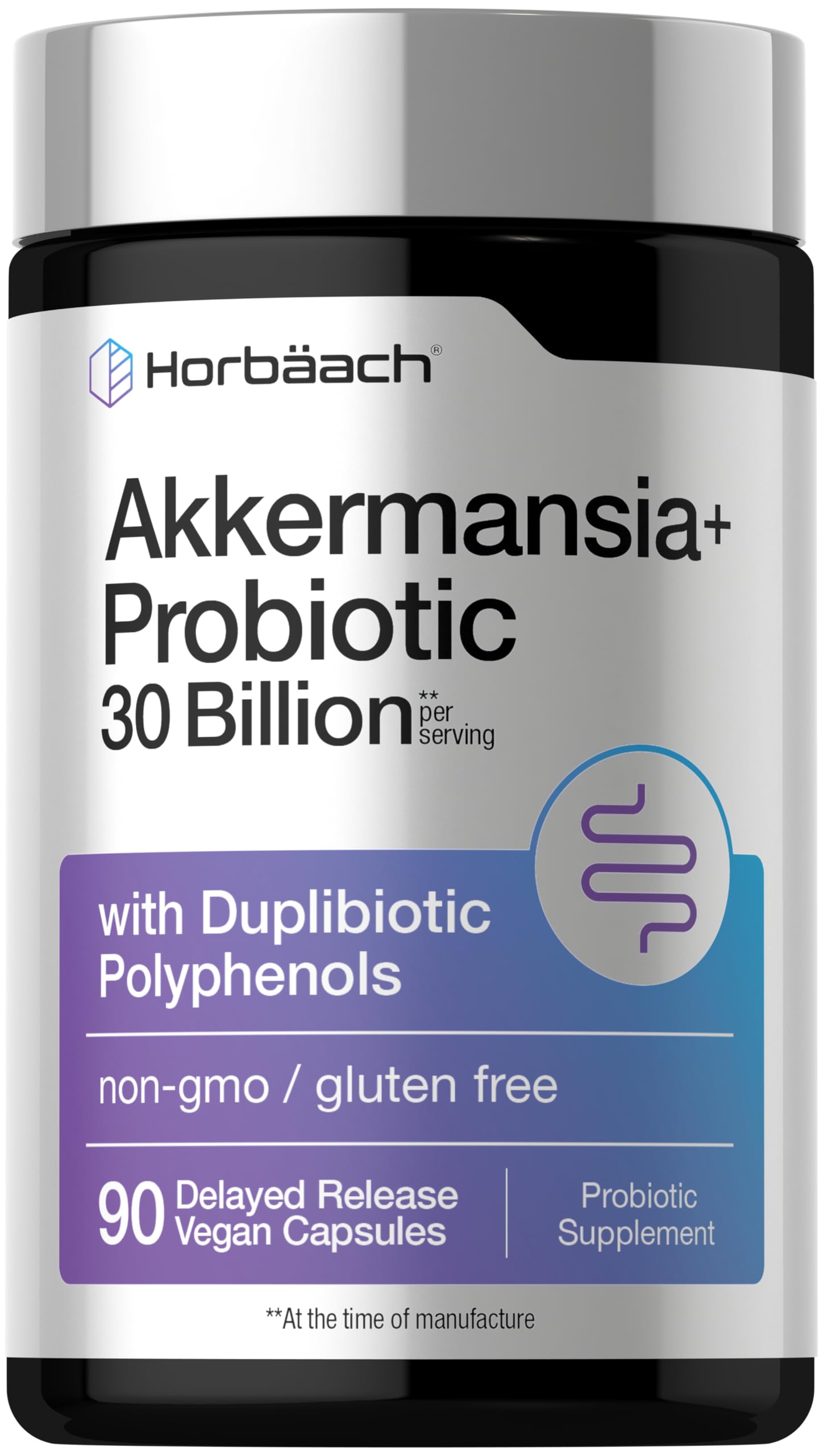 Horbäach Akkermansia Muciniphila Probiotic Capsules 90