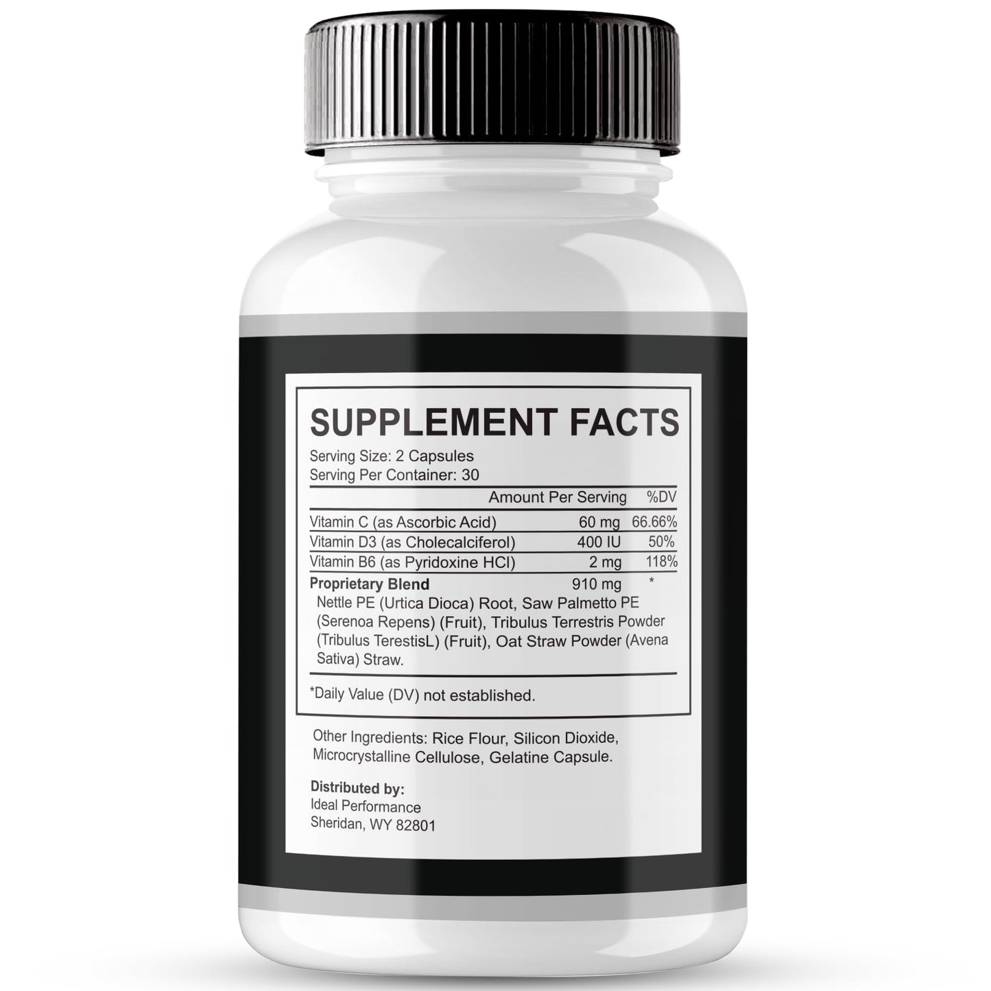 Ideal Performance Bioprost Prostate Health Capsules, 120 Capsules