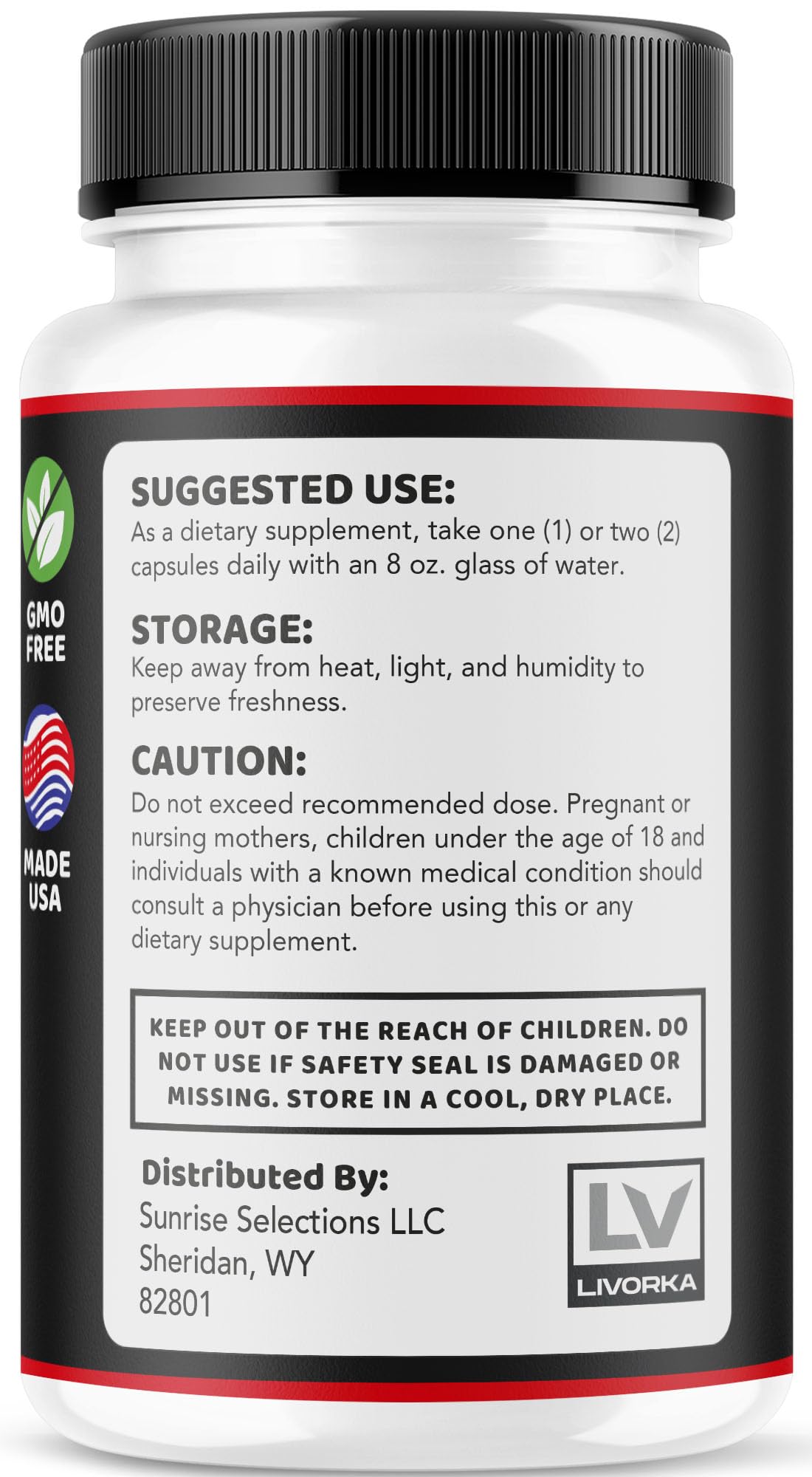 LIVORKA Eros Power Supplement 180 Capsules