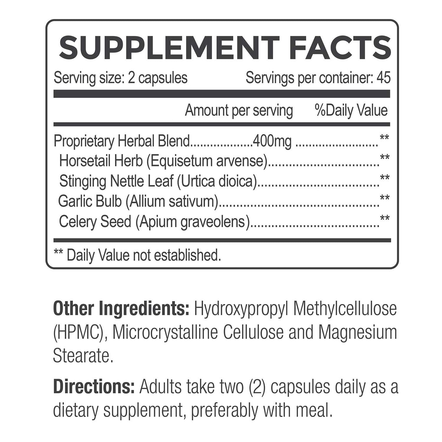 Full Life Reuma Art X Strength 400 mg Herbal Supplements Capsule, 90 Veggie Capsules