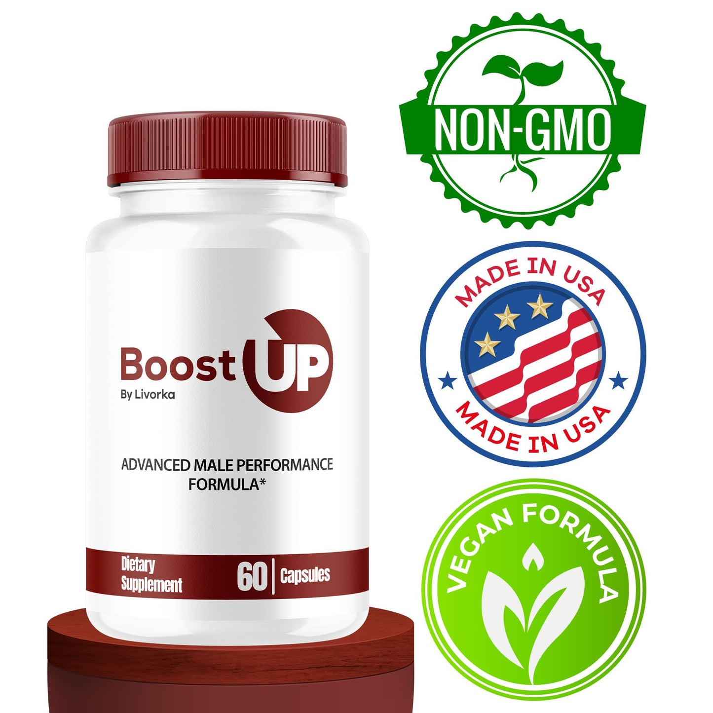 LIVORKA Boost Up Advanced Formula Supplement for Men Capsules 120