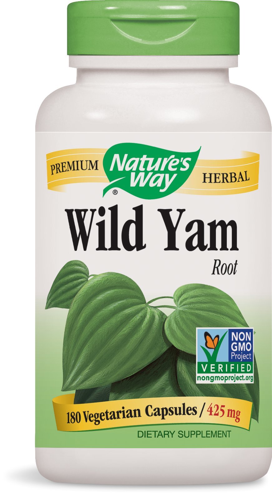 Nature's Way Wild Yam Capsules, 360 Capsules