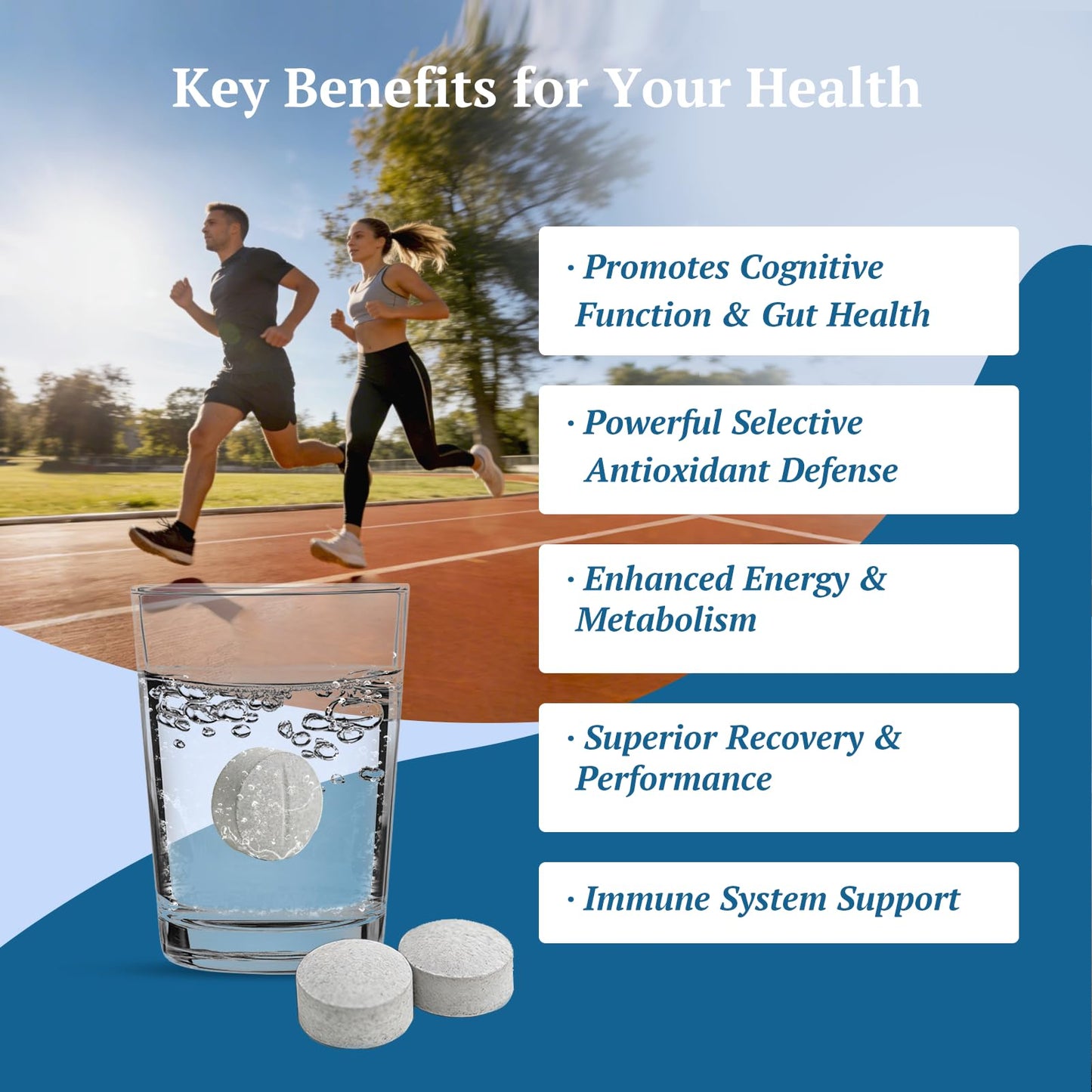 LAVANOVA Hydrogen Water Tablets with Magnesium - 90 Tablets