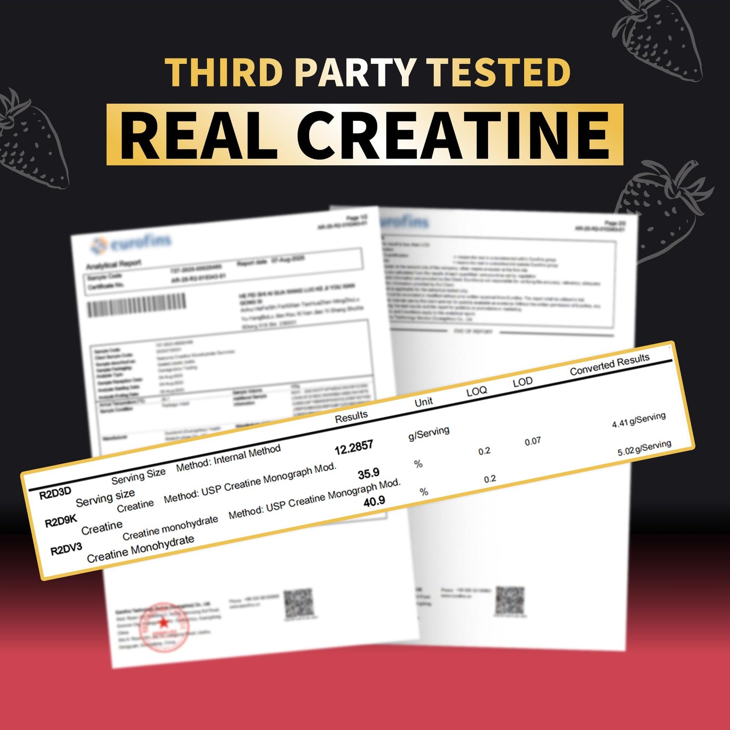 Nutravita Creatine Monohydrate Gummies, 120 Count