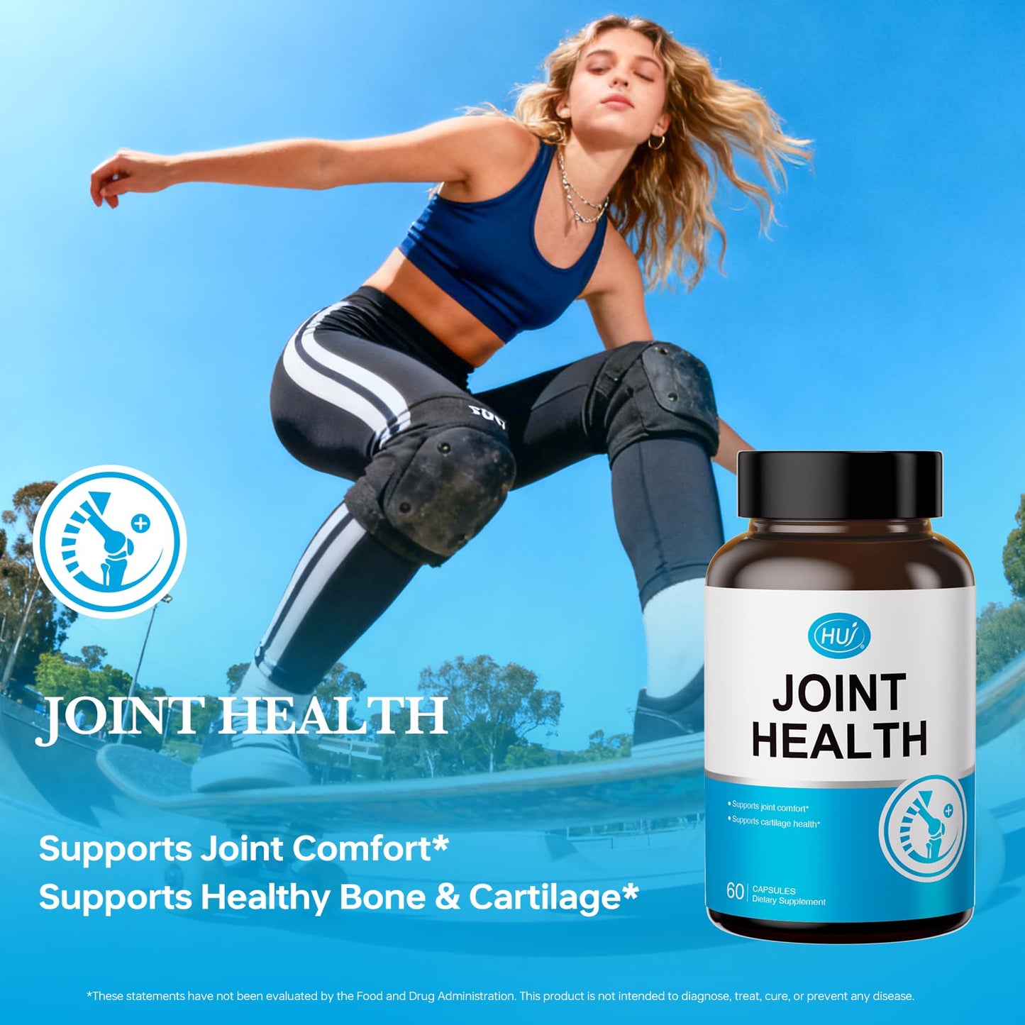 HUJ Joint Health Supplement Capsules 60