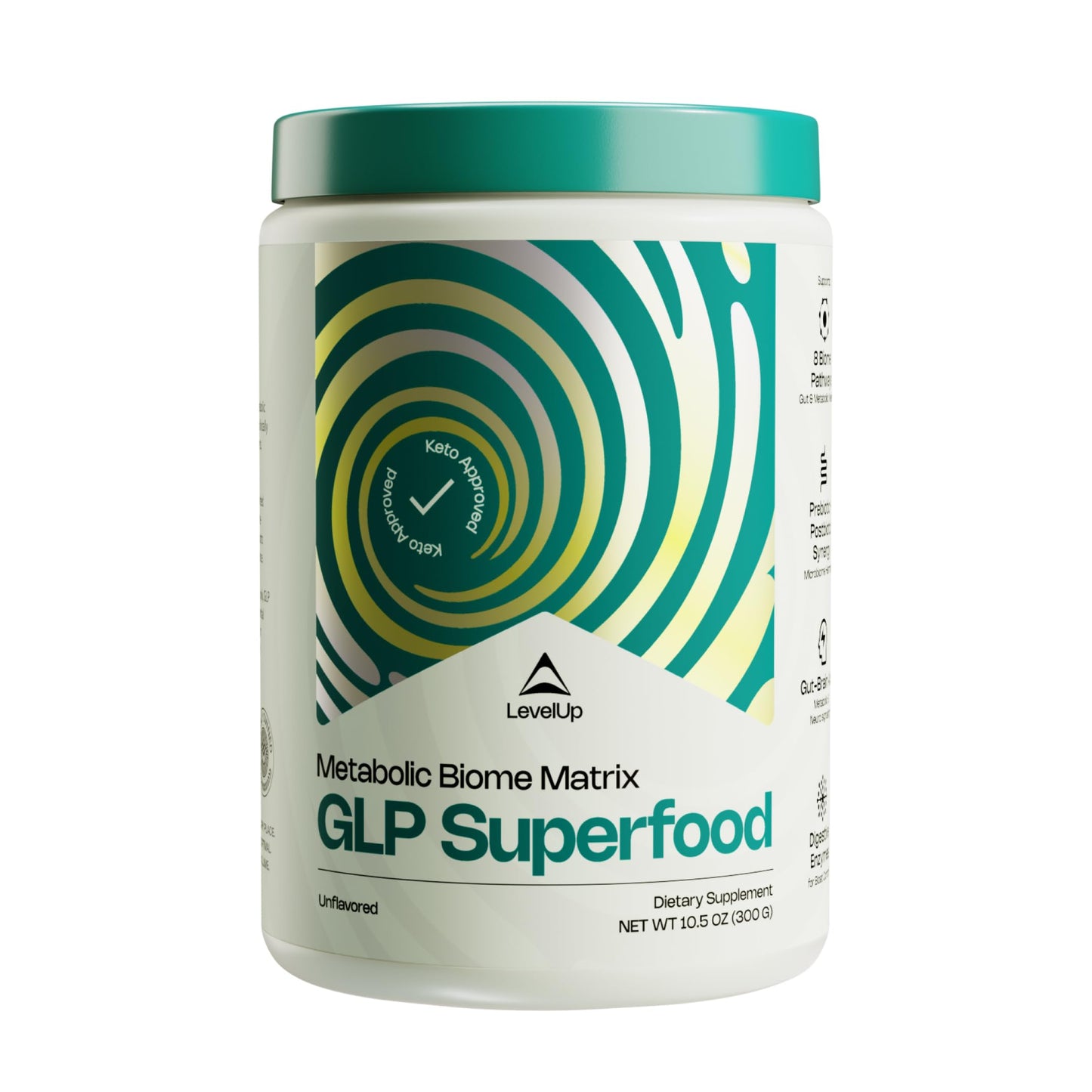 LevelUp GLP Superfood Powder 10.5 Ounce