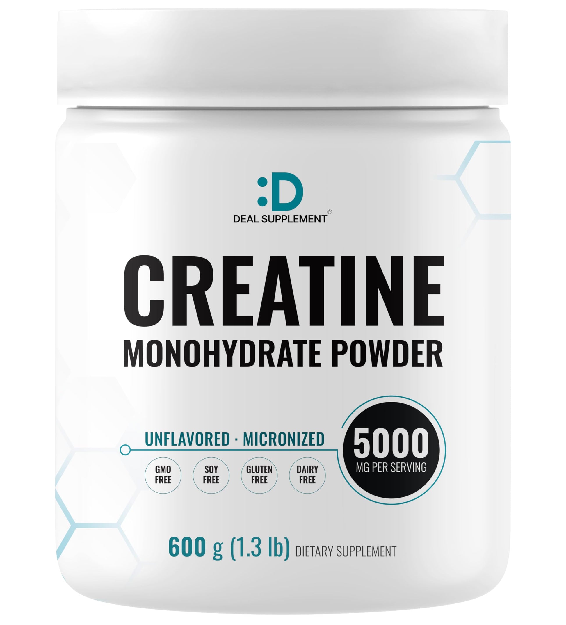 DEAL SUPPLEMENT Micronized Creatine Monohydrate Powder 21.2 oz