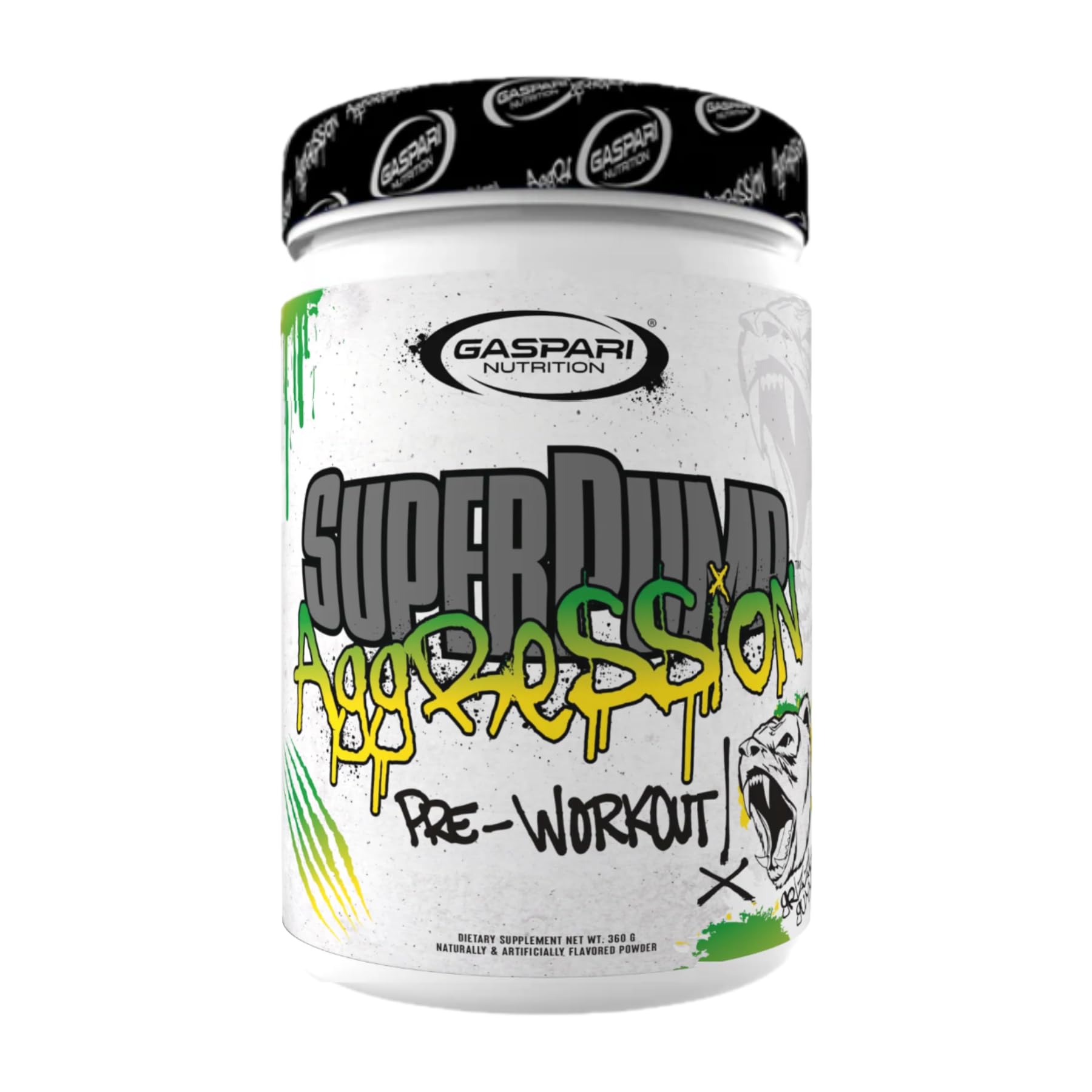 Gaspari Nutrition SuperPump Aggression Pre-Workout Powder 15.87 oz