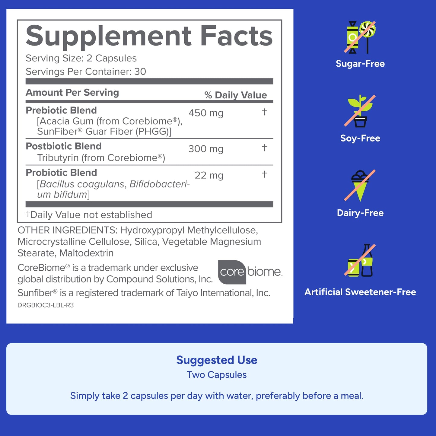 Gundry MD Bio Complete 3 Capsules, 60 Count