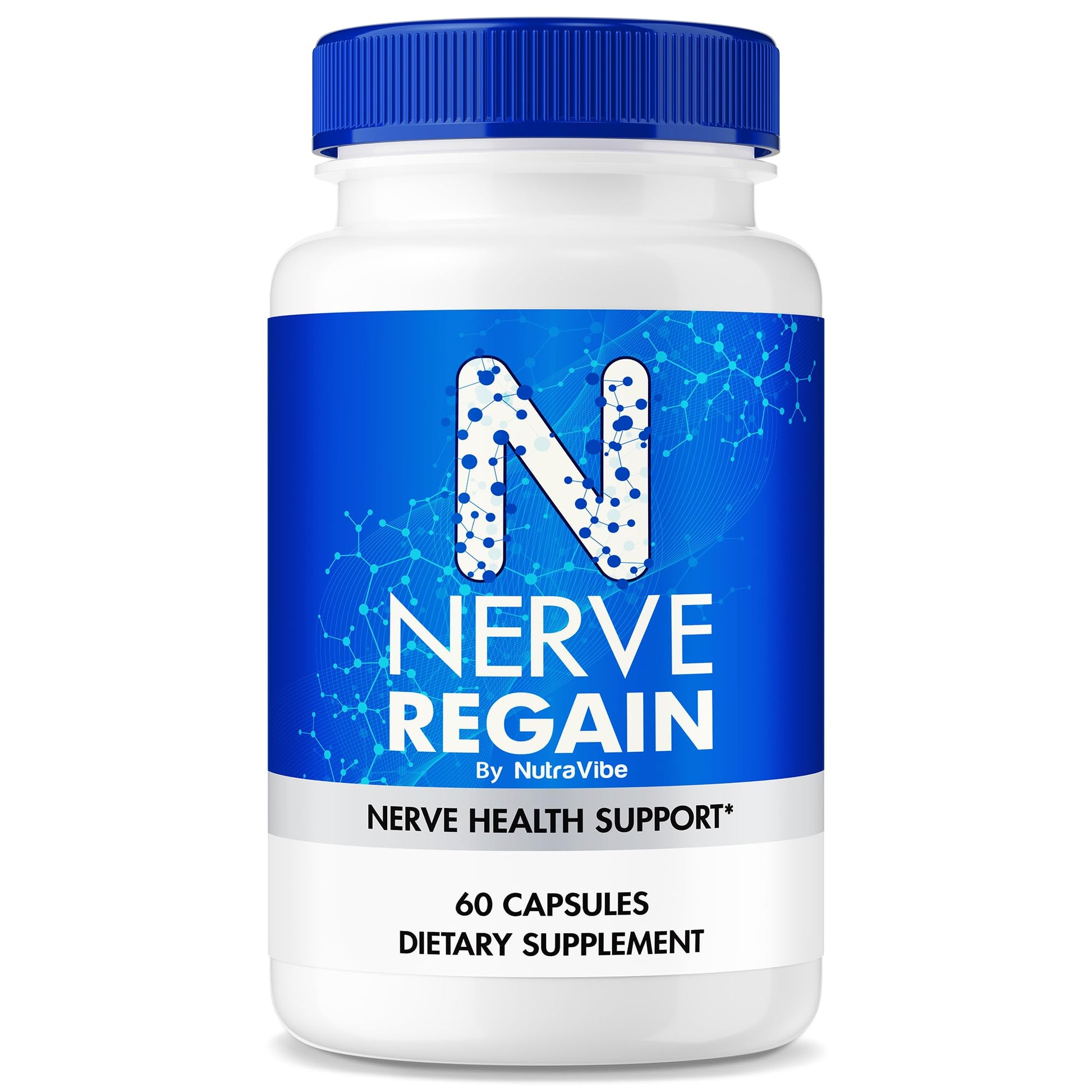 NutraVibe Nerve Regain Capsules, 60 Capsules