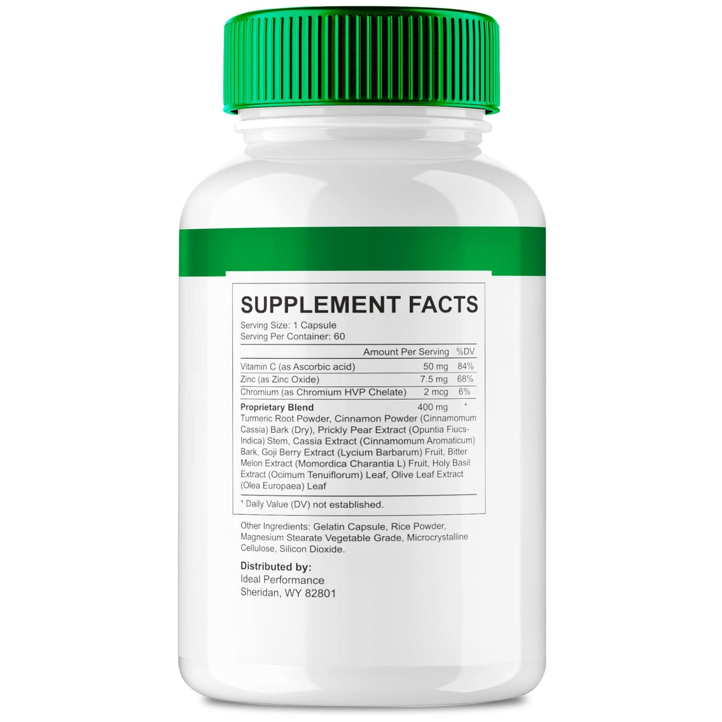 IDEAL PERFORMANCE Sugar Vita Capsules 300 Count