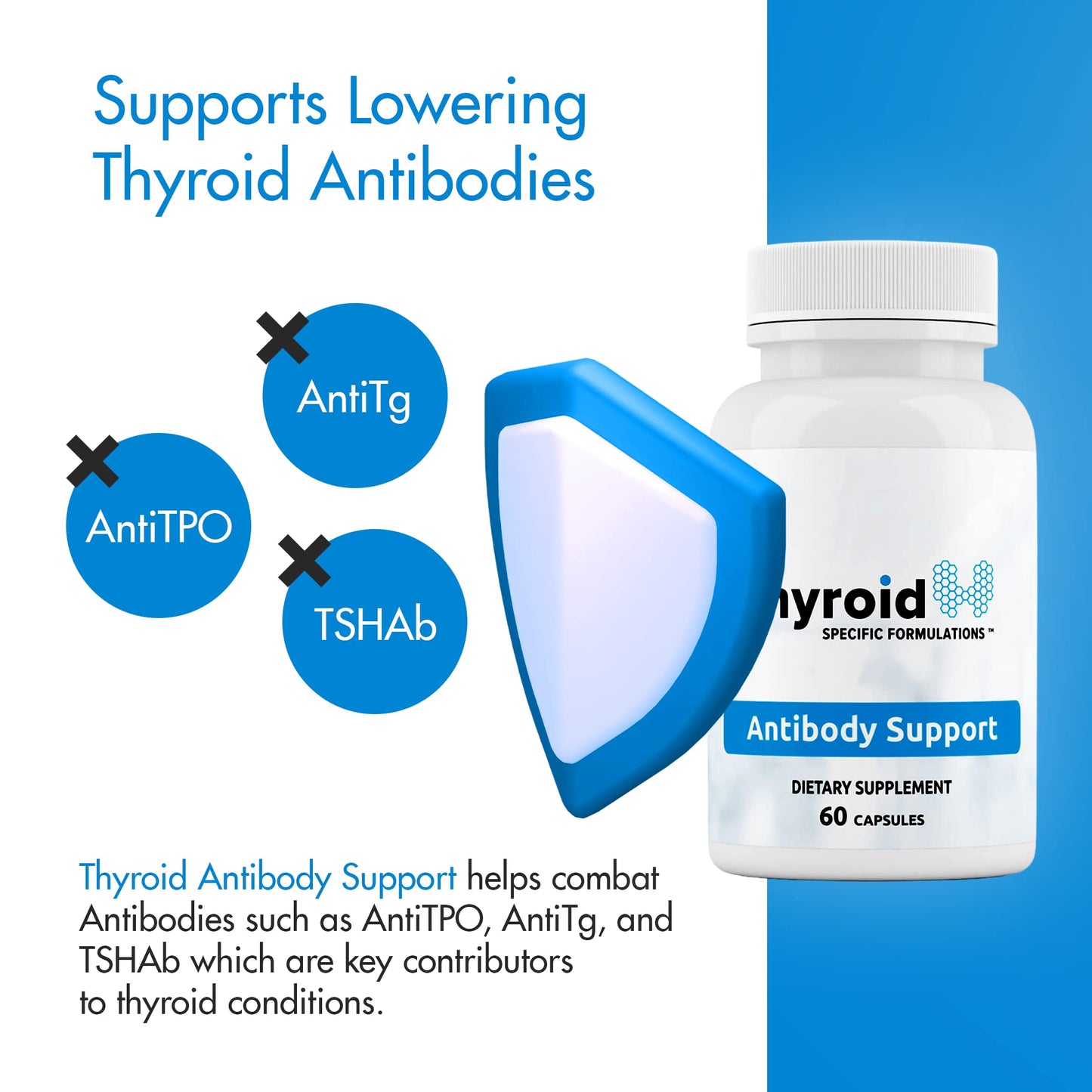 Thyroid Specific Formulations Thyroid Antibody Support 60 Capsules