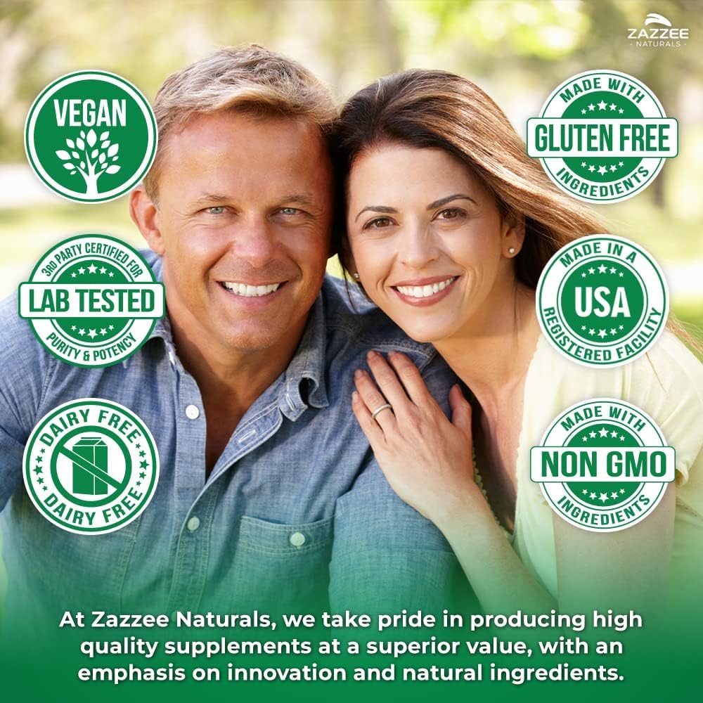 Zazzee Extra Strength Mullein Leaf 10:1 Extract Capsules, 180 Count