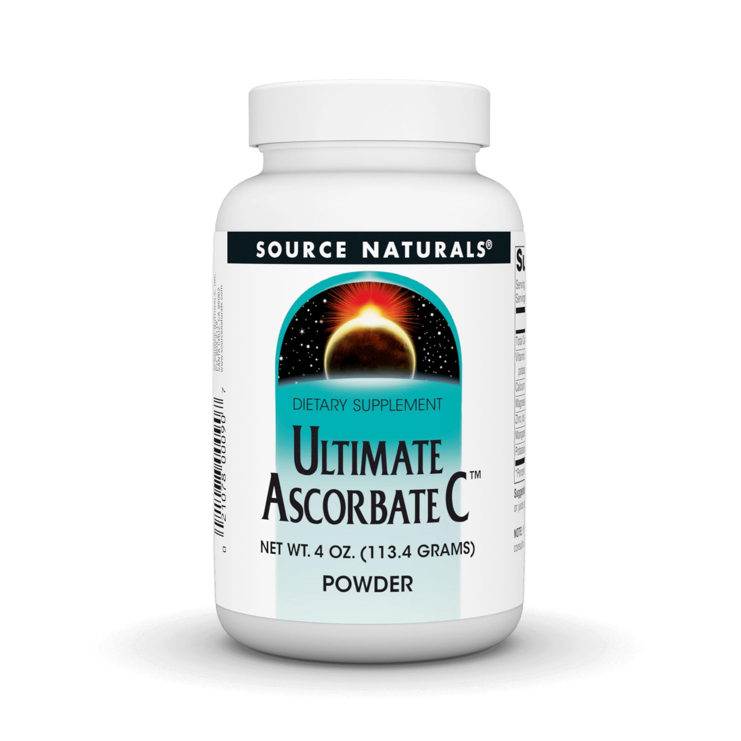 Source Naturals Ultimate Ascorbate C Powder 4 oz