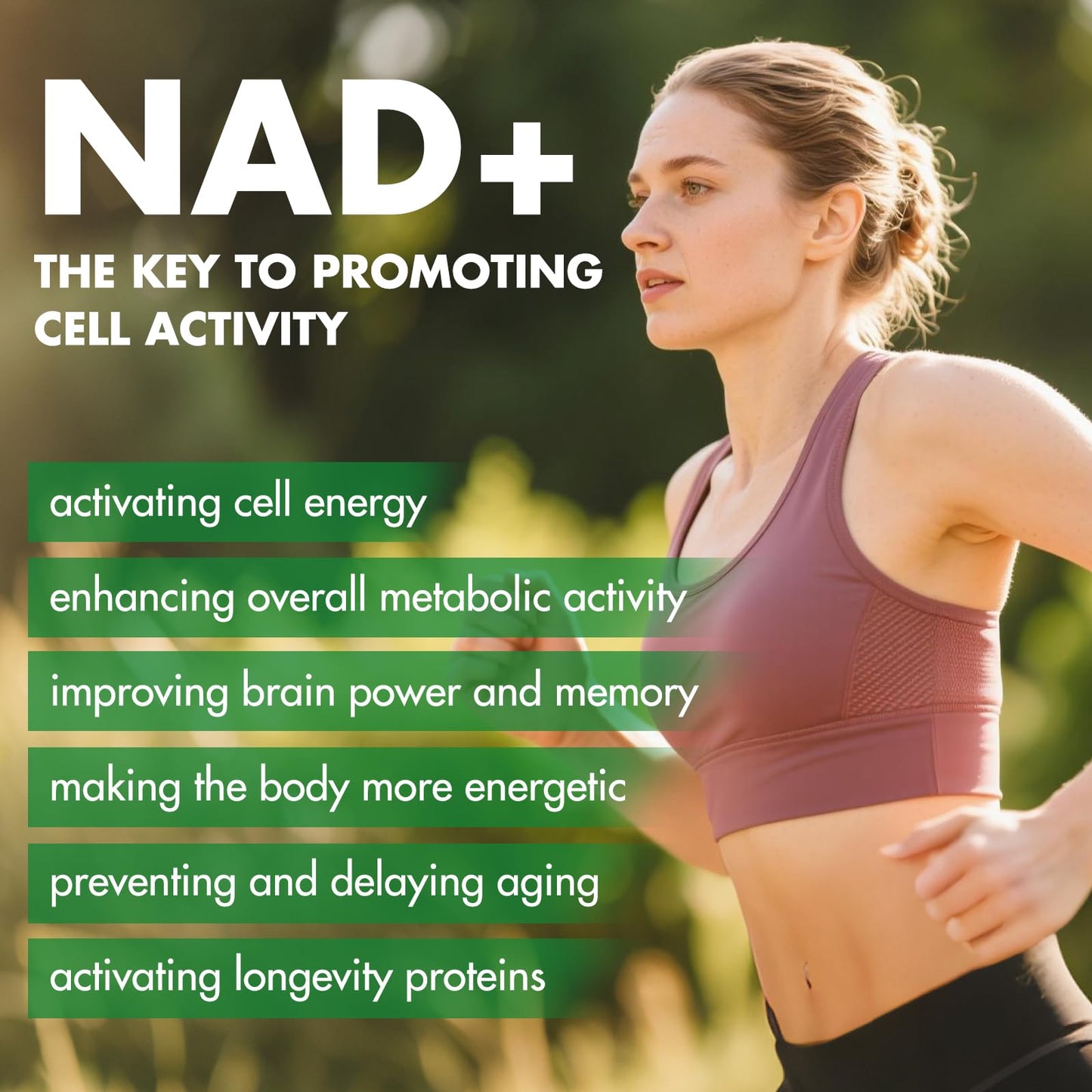 careleaf NAD+ Supplement 300mg, Liposomal NAD Boost with PQQ, Astaxanthin, Folic Acid, Vitamin E, Anti-Aging, Cell Longevity, Energy Metabolism, 60 Capsules