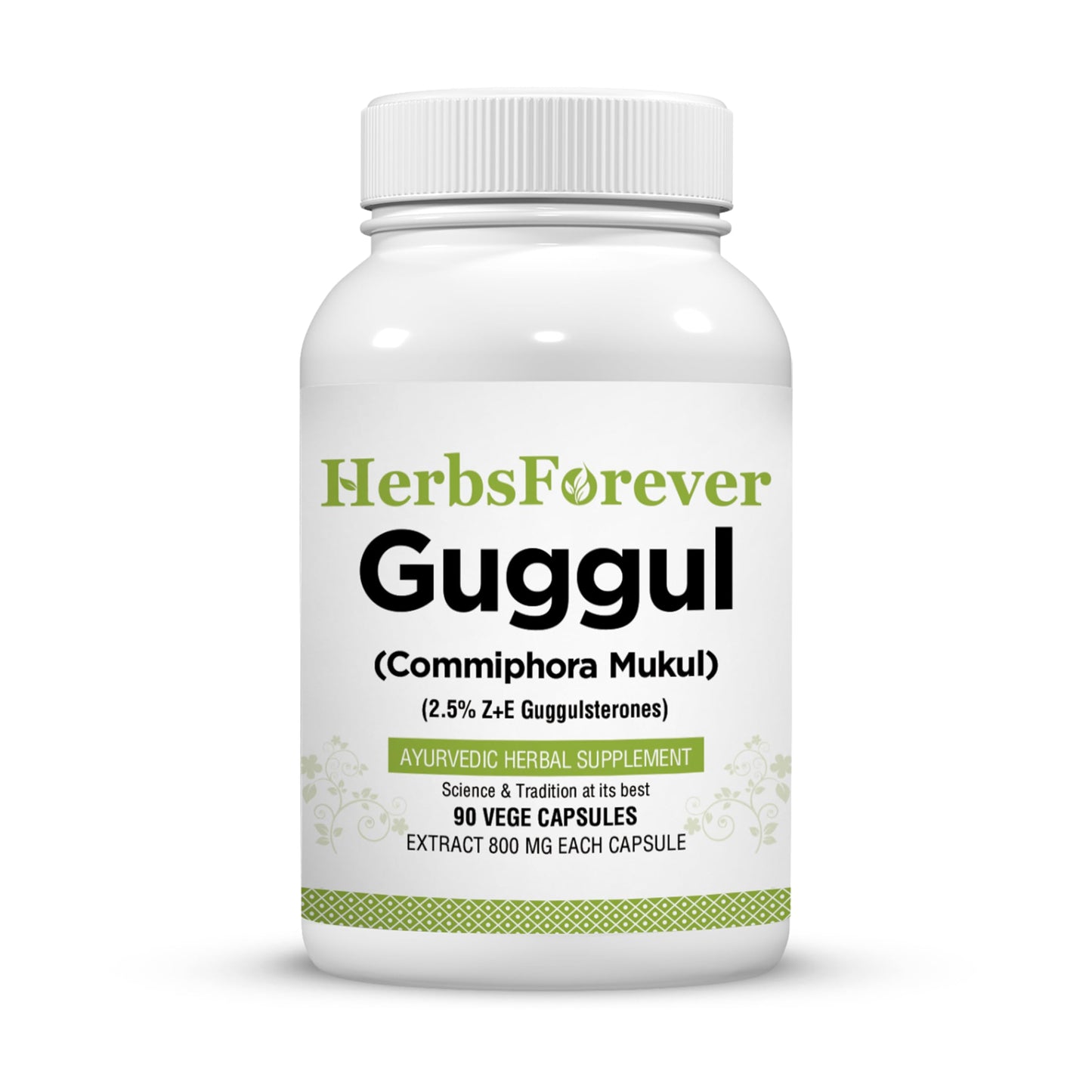 Herbsforever Guggul Capsules, 90 Capsules