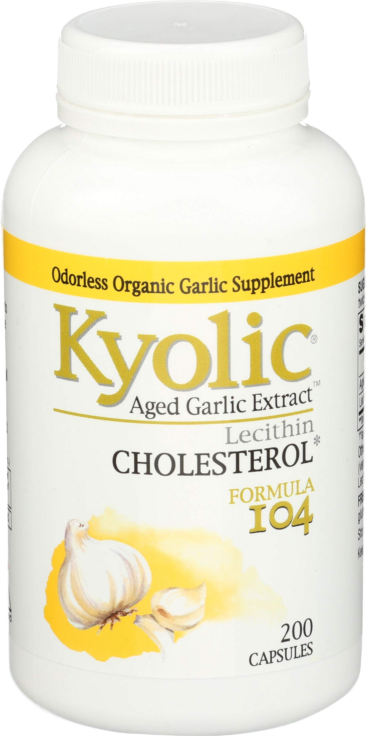 Kyolic Garlic with Lecithin Capsules, 1 Count
