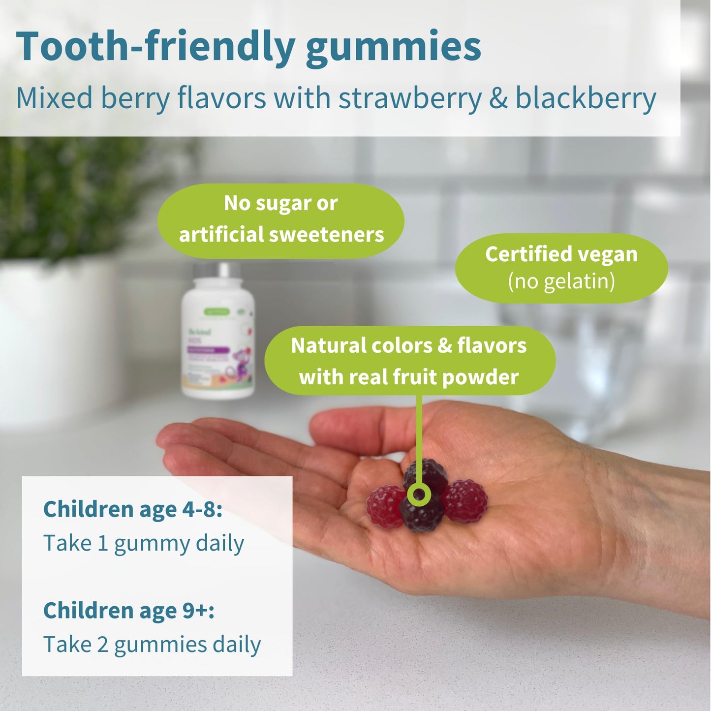 Igennus Healthcare Nutrition Methylated Kids Multivitamin Gummies, 540