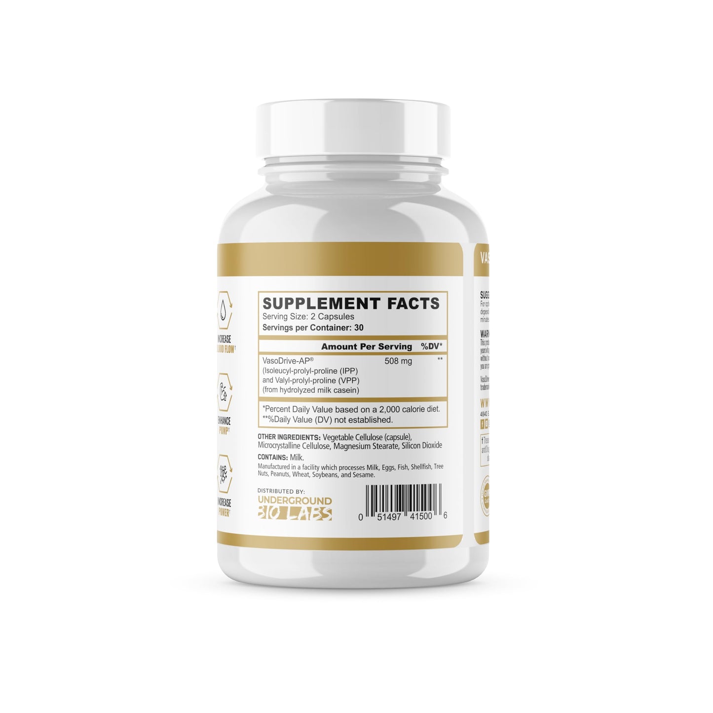 Underground Bio Labs Panda Supps VasoDrive-AP Capsule 60