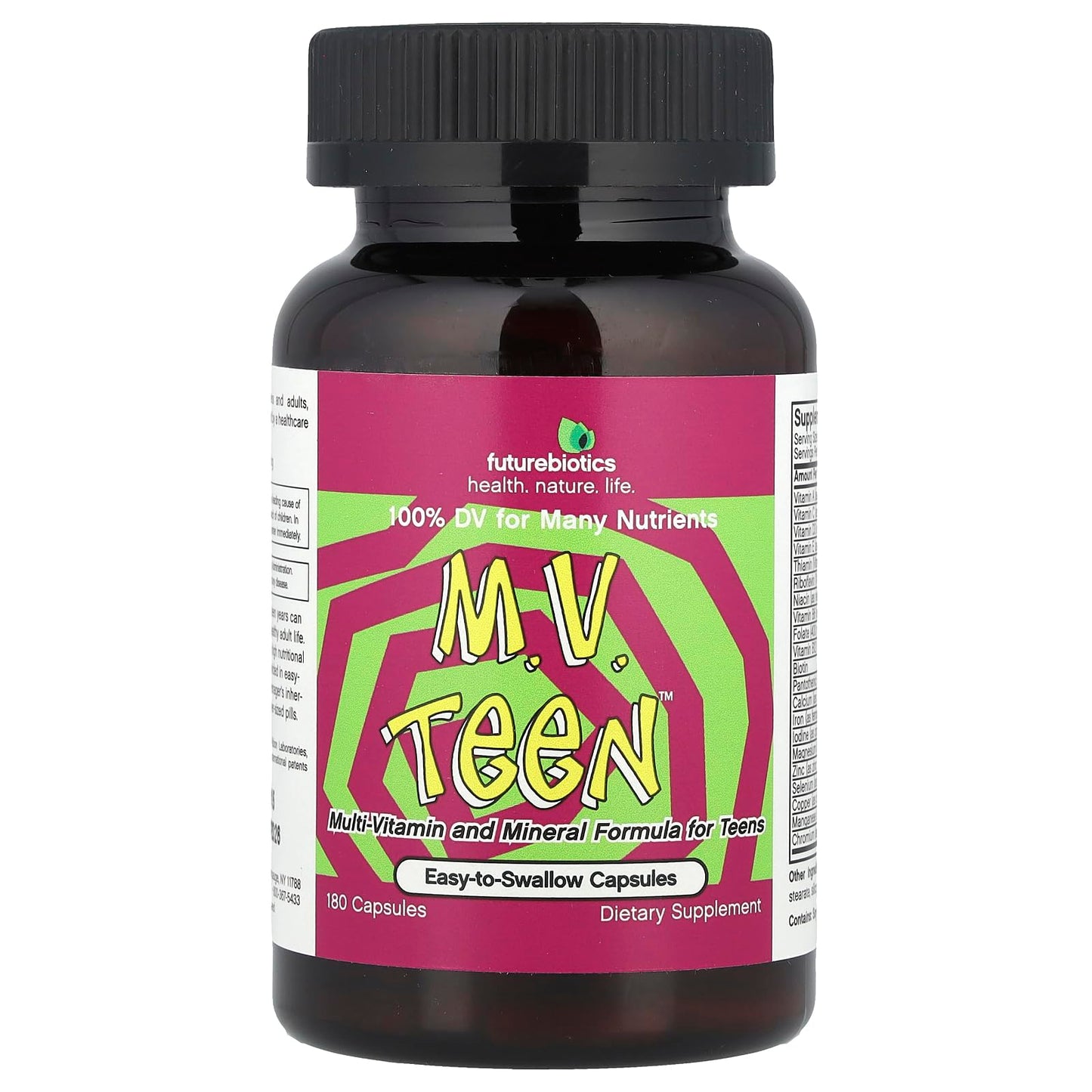 Futurebiotics MV Teen 180 Vegetarian Capsules