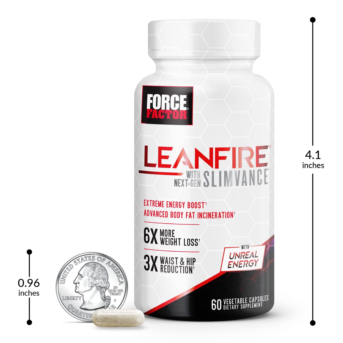 Force Factor LeanFire Capsule 120 Count