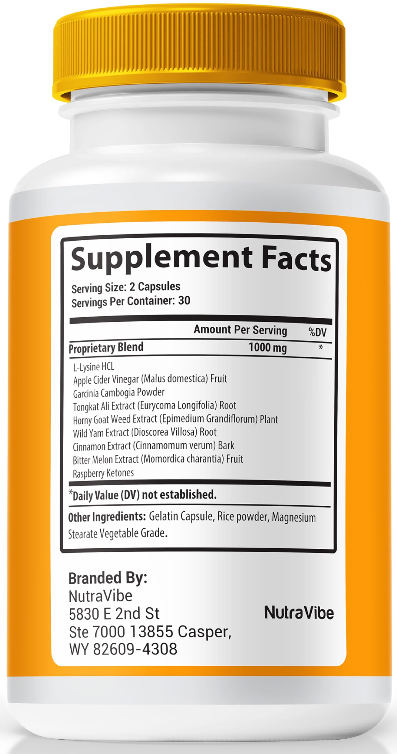 NutraVibe Feilaira Capsules, 60 Count