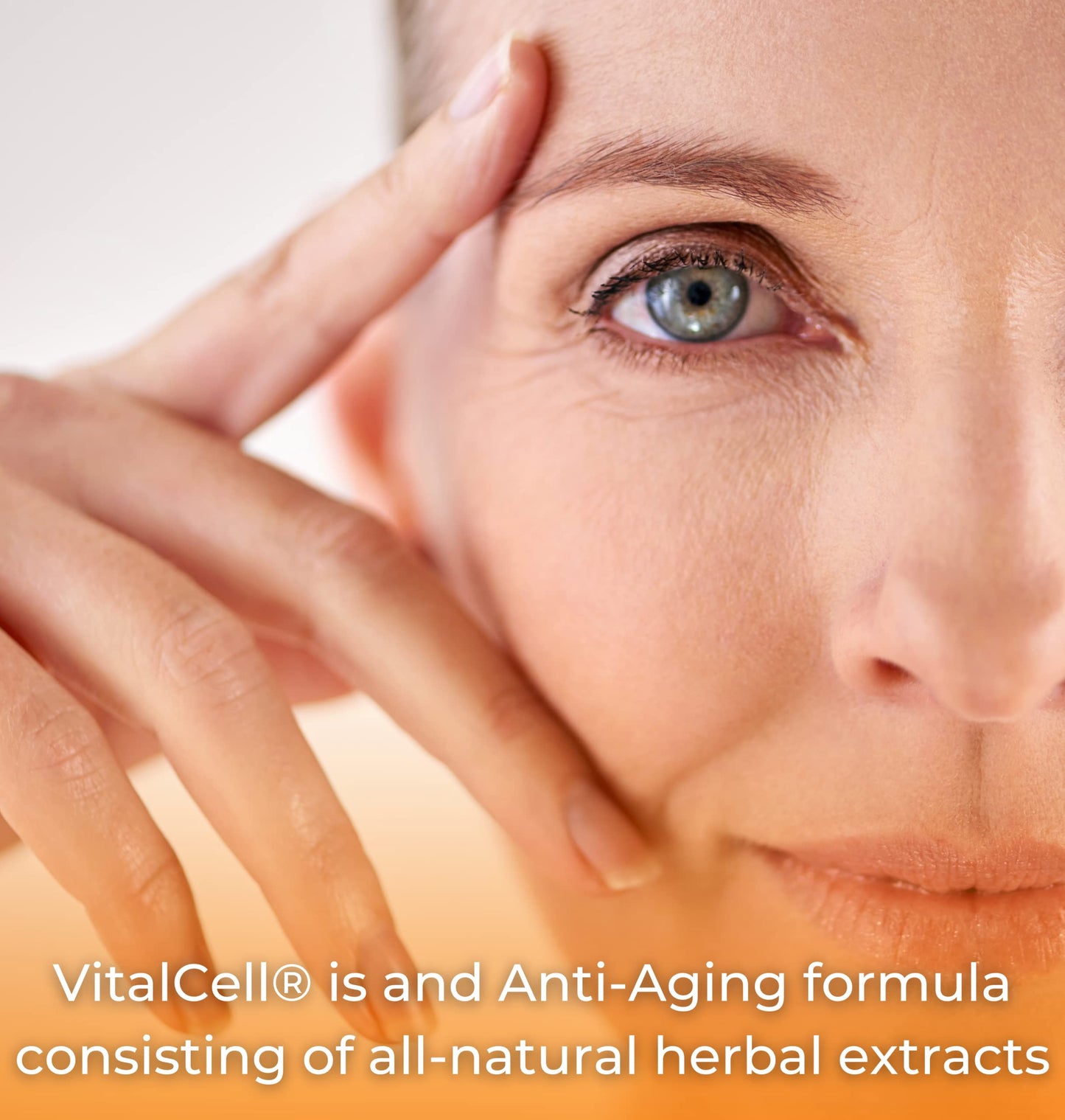 Tango Vital Cell Natural Anti-Aging Supplement for Men and Women Capsules 180