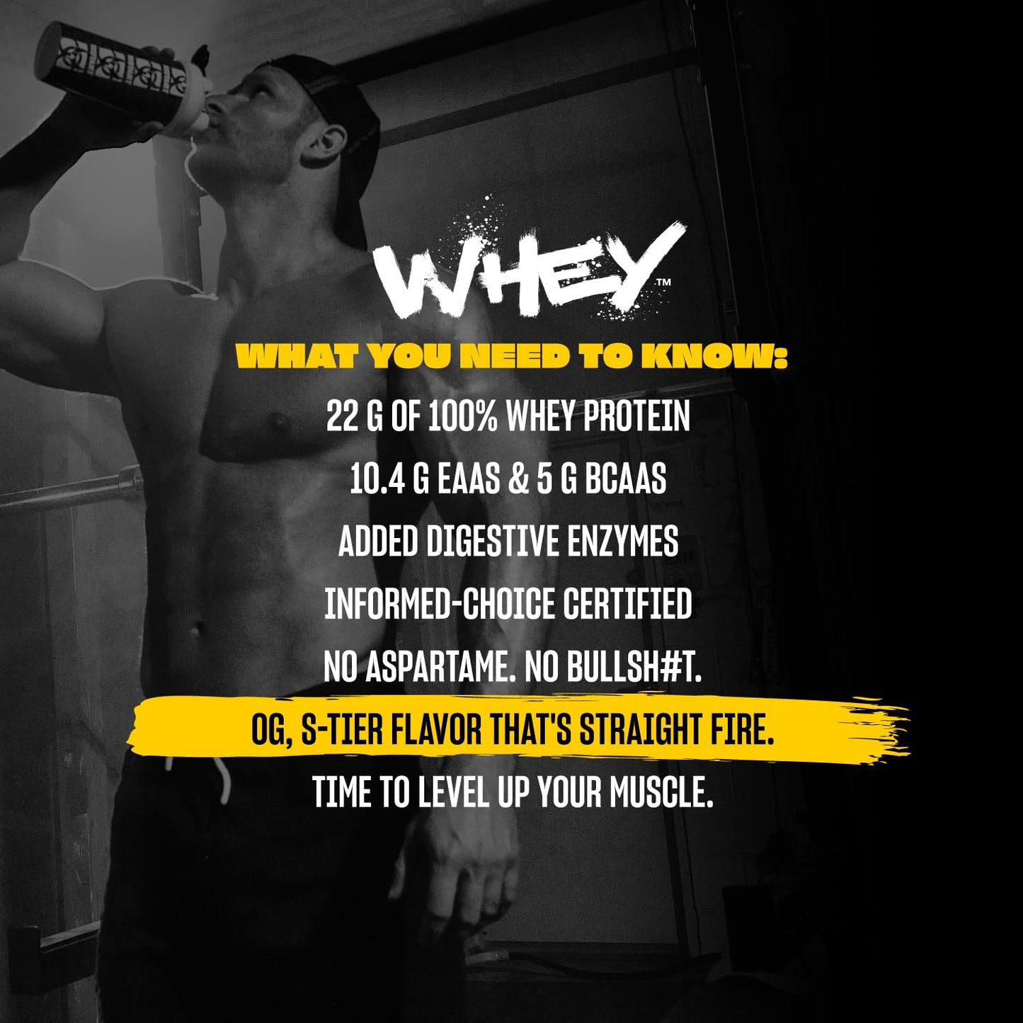 Mutant Whey Protein Powder, Vanilla Ice Cream, 5 lb, 80 Servings