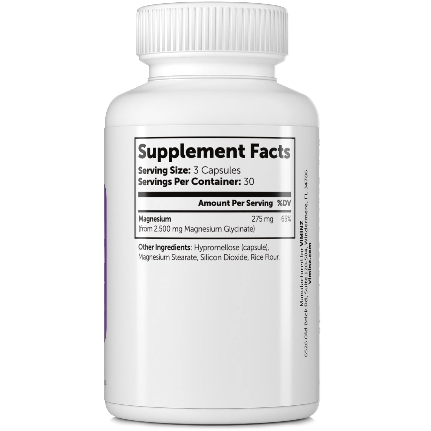 Viminz Calm Magnesium Capsules, 90 Vegan Capsules