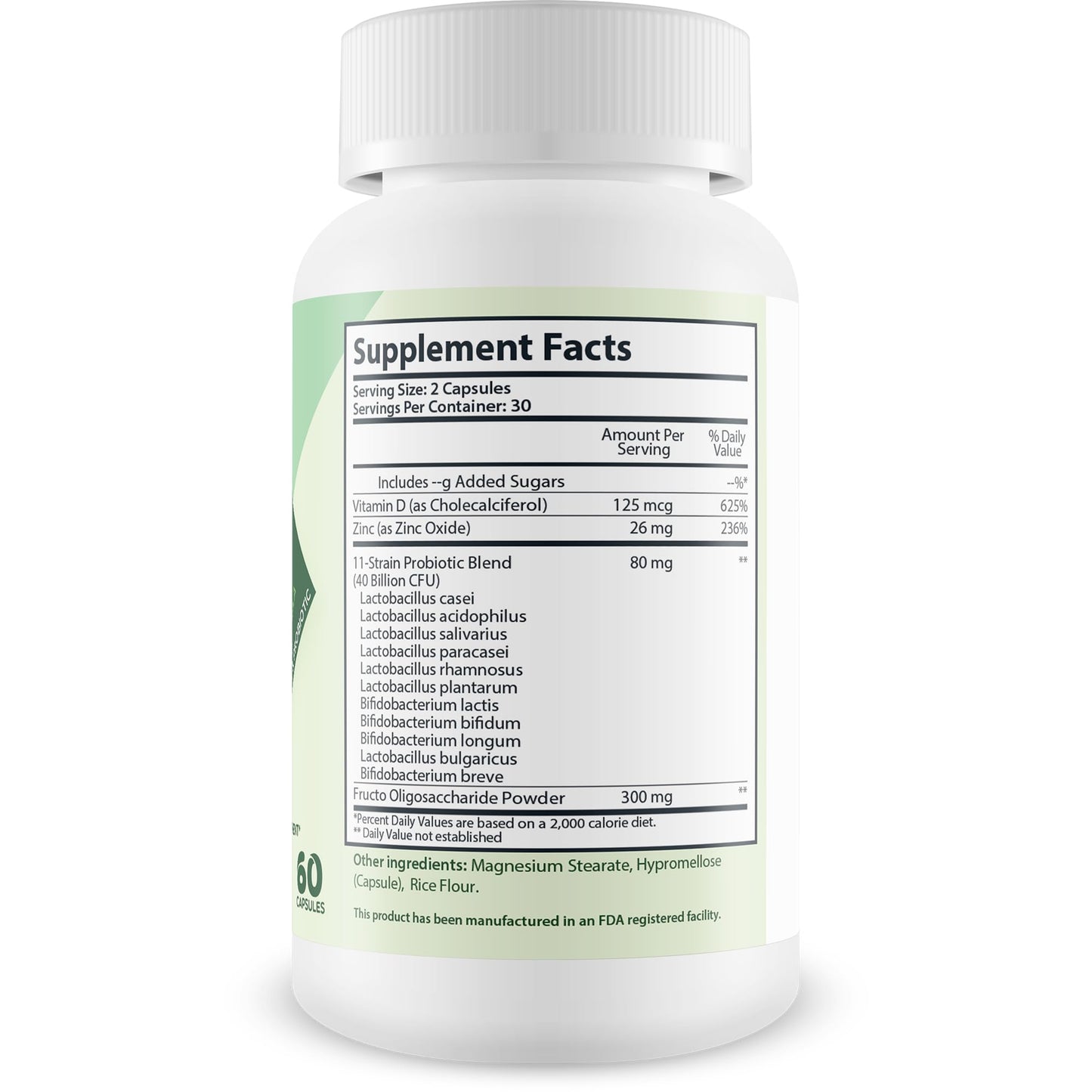 True You Health Lymphatic Formula Pro 2000 Immune Support & Probiotic Capsules, 1 Count