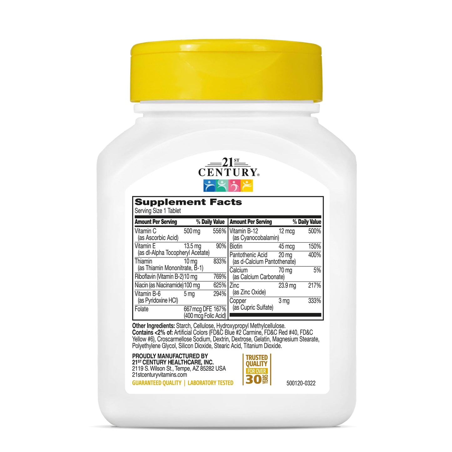 21st Century Vitamin B-Complex with Zinc Powder 264