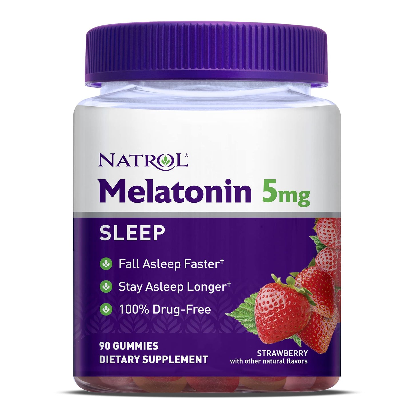 Natrol Melatonin 5 mg Gummy, 90 Count