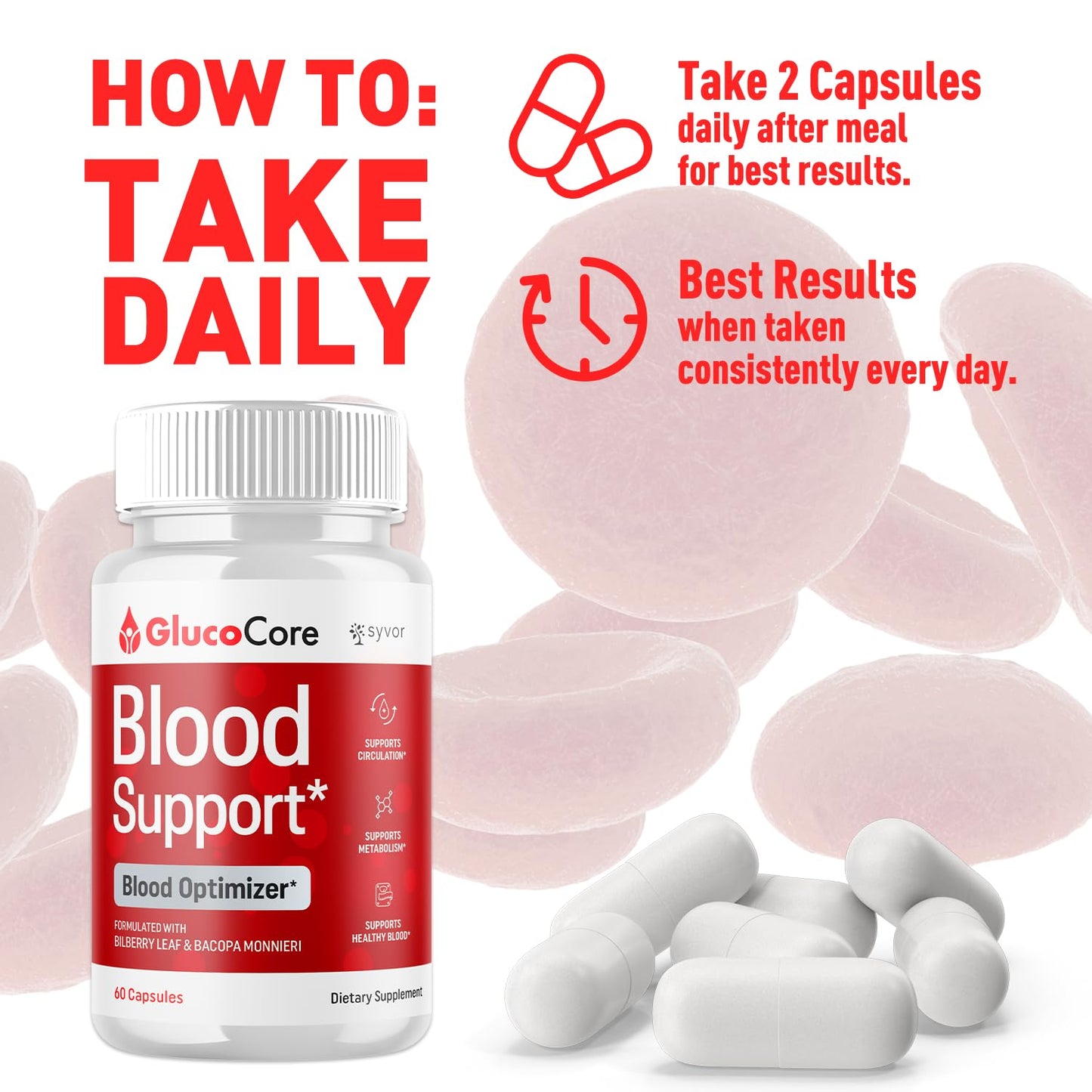 Syvor GlucoCore Capsules 60 Capsules