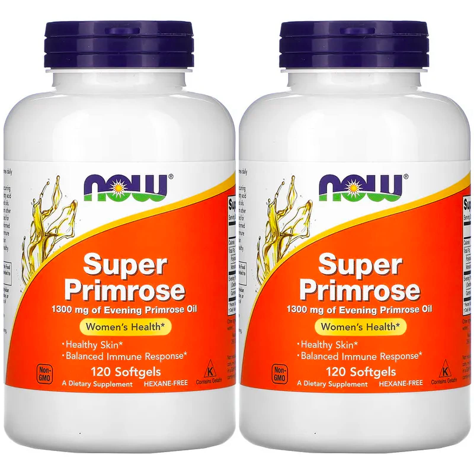 NOW Foods Super Primrose 1300mg Softgels, 240 Count