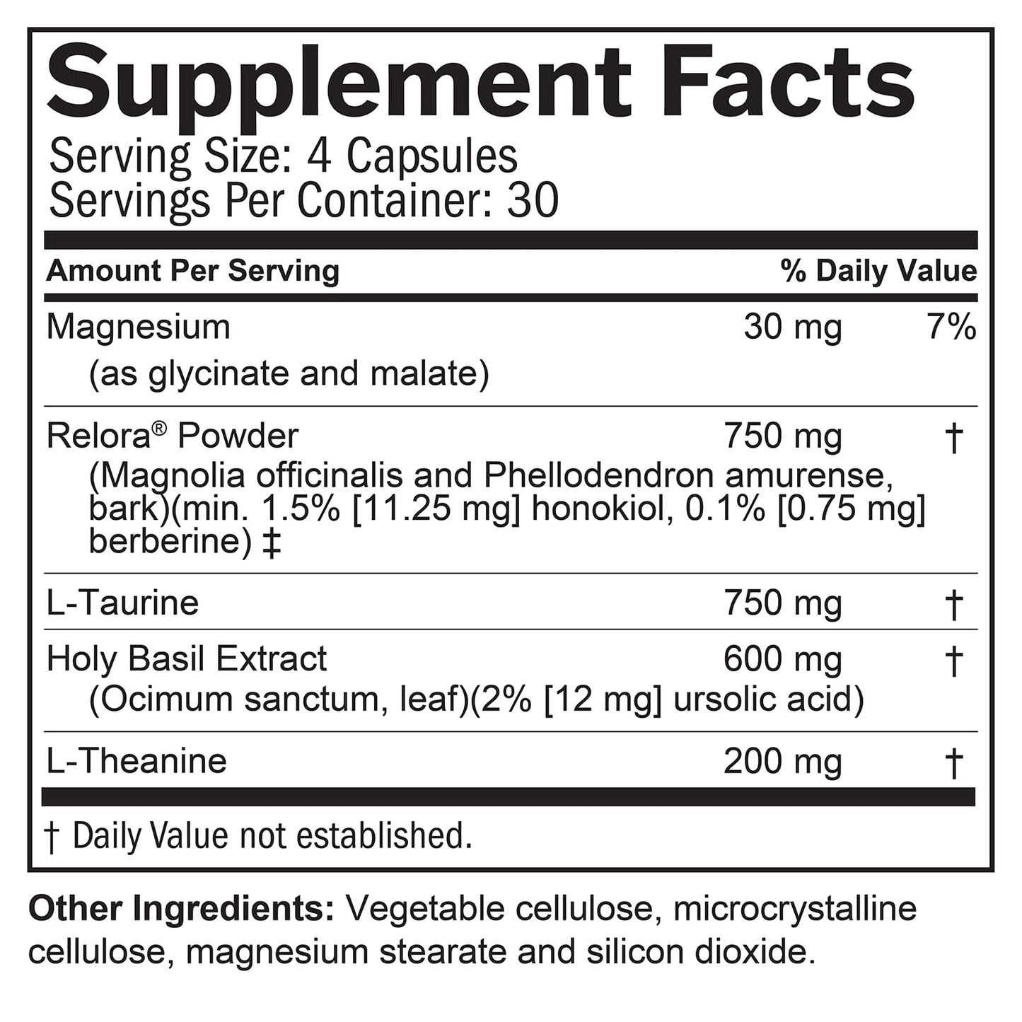 BRAINMD Dr Amen Everyday Stress Relief 120 Capsules